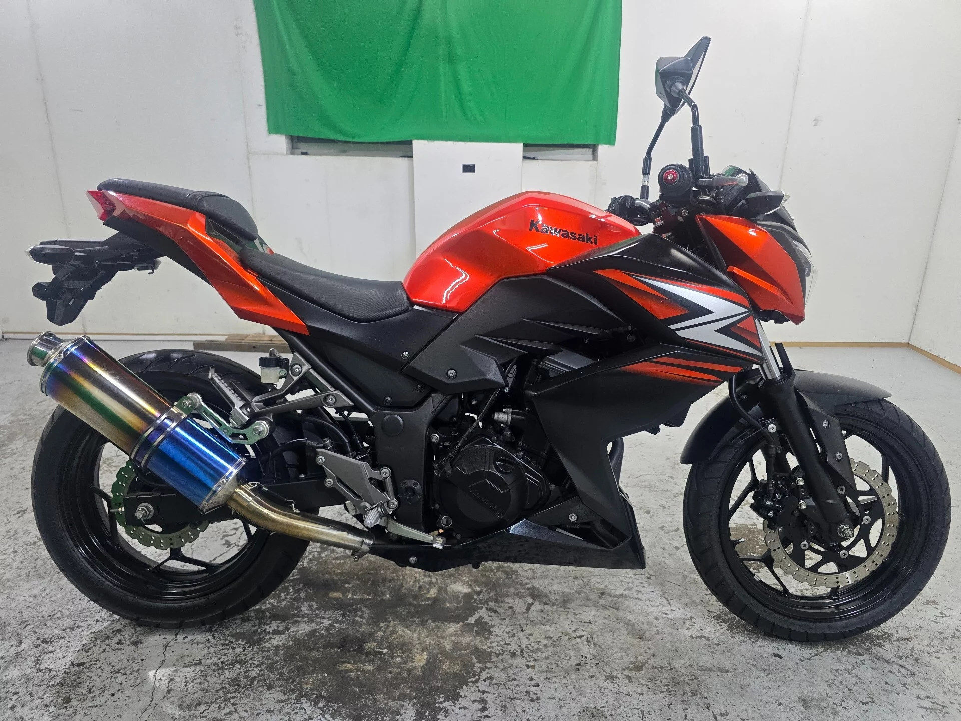 Kawasaki Z250  с аукциона в Японии