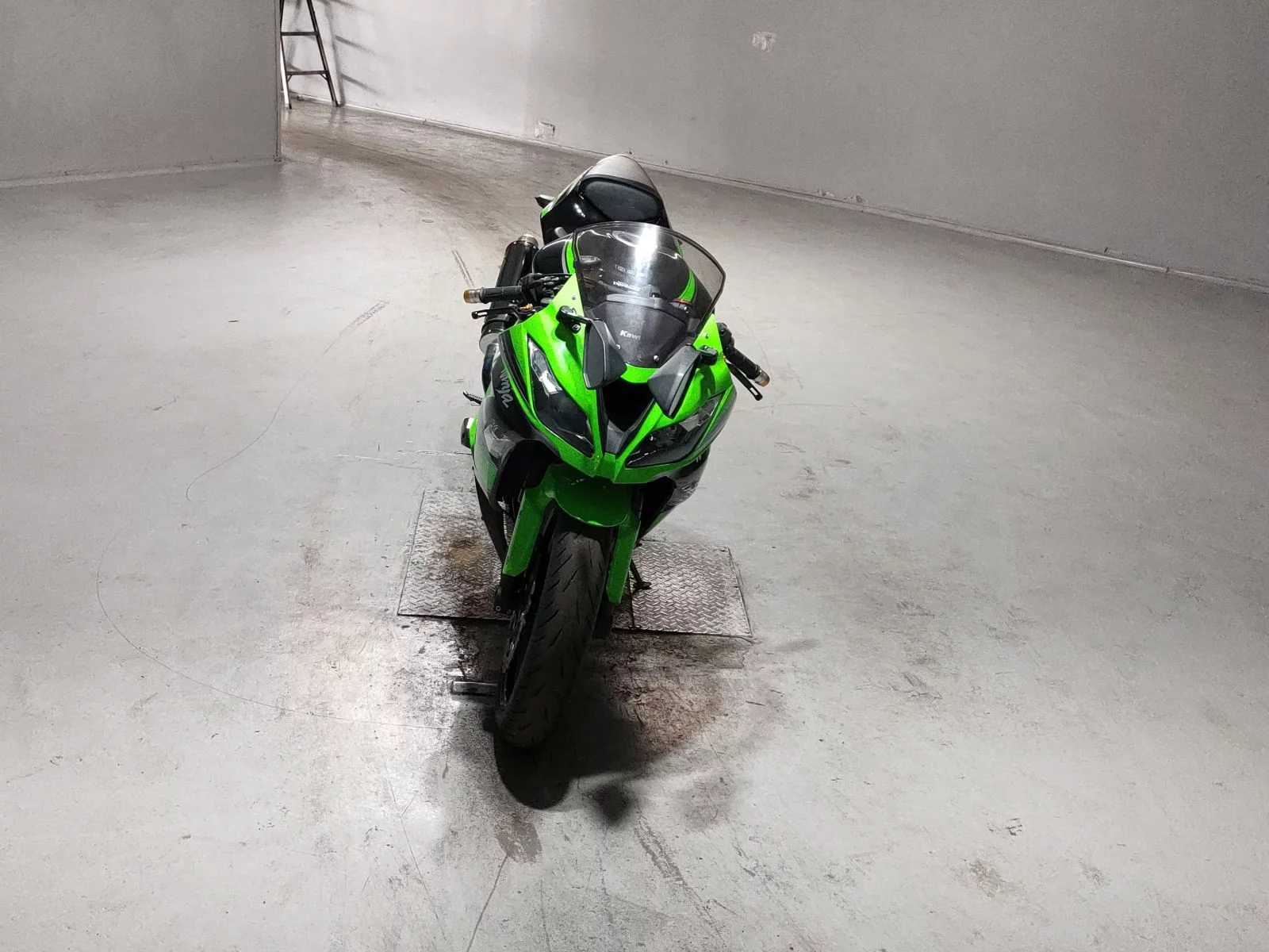 Kawasaki ZX-6R  с аукциона в Японии