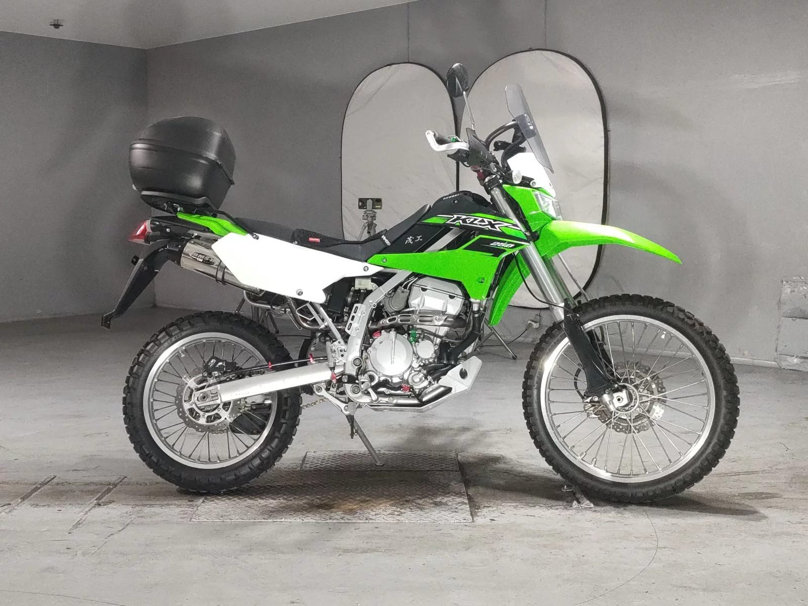 Kawasaki KLX250  с аукциона в Японии