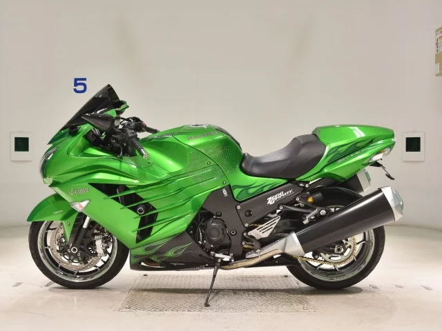 Kawasaki ZX-14R  с аукциона в Японии