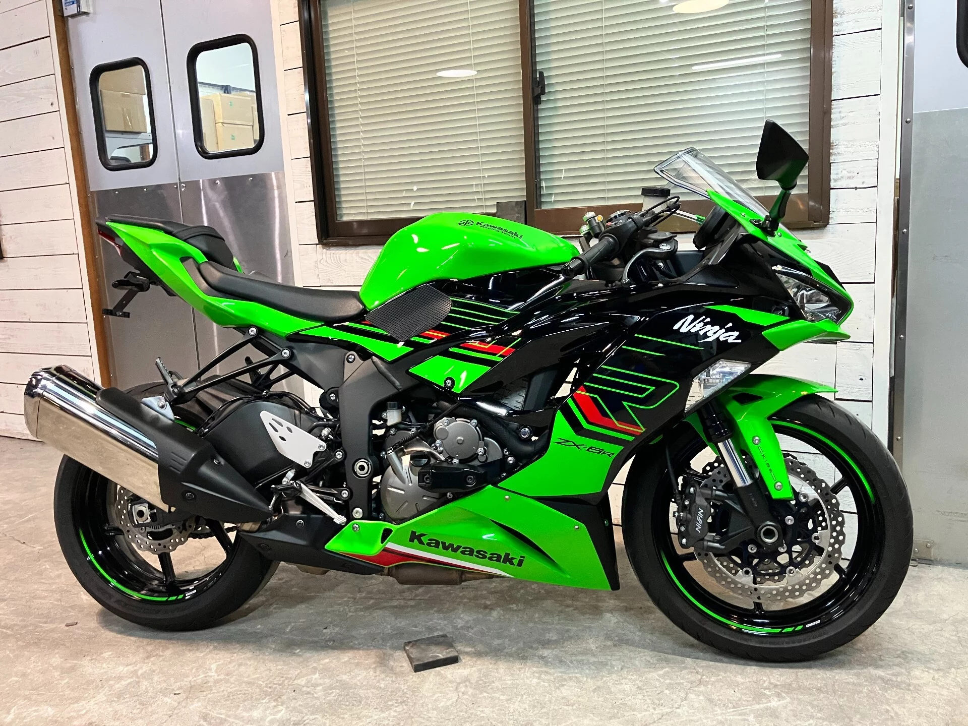 Kawasaki NINJA ZX-6R  с аукциона в Японии
