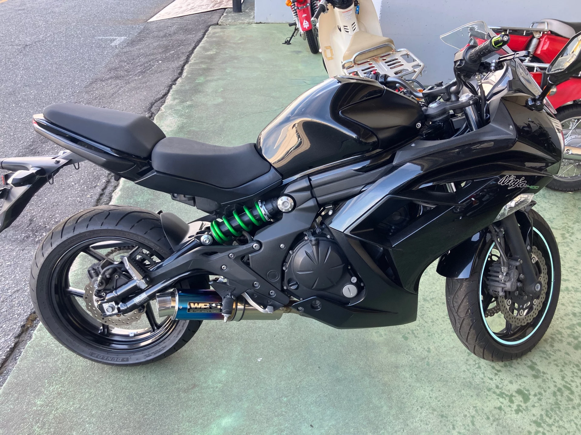 Kawasaki Ninja 400  с аукциона в Японии