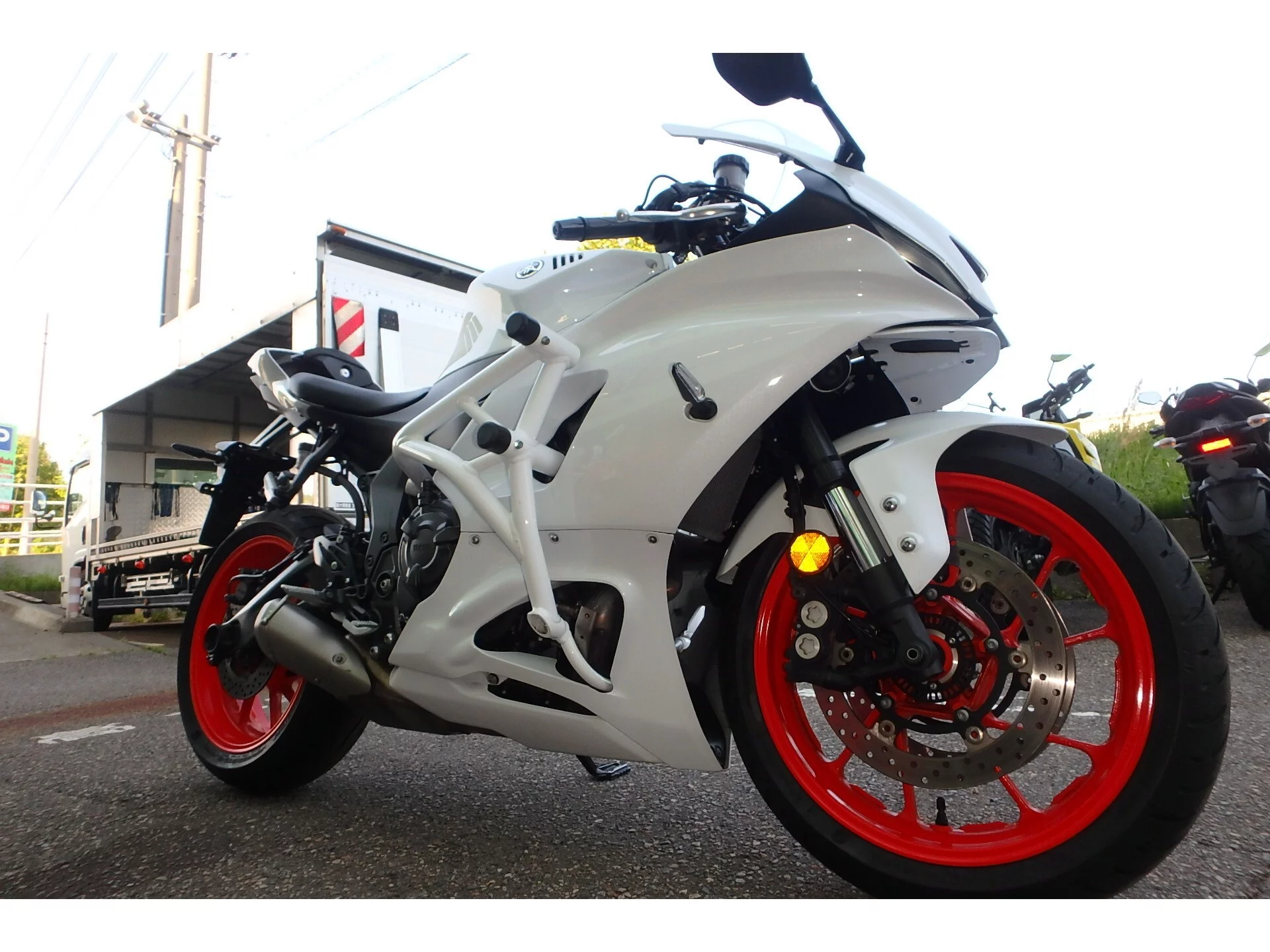Yamaha YZF-R7  с аукциона в Японии
