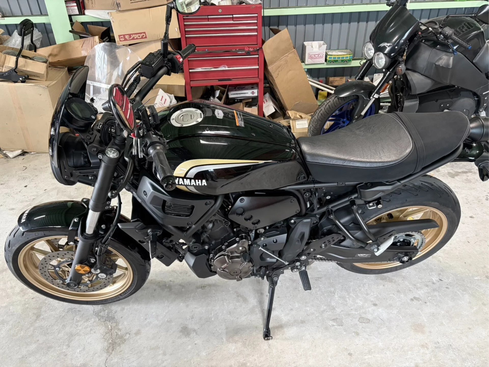 Yamaha XSR700  с аукциона в Японии