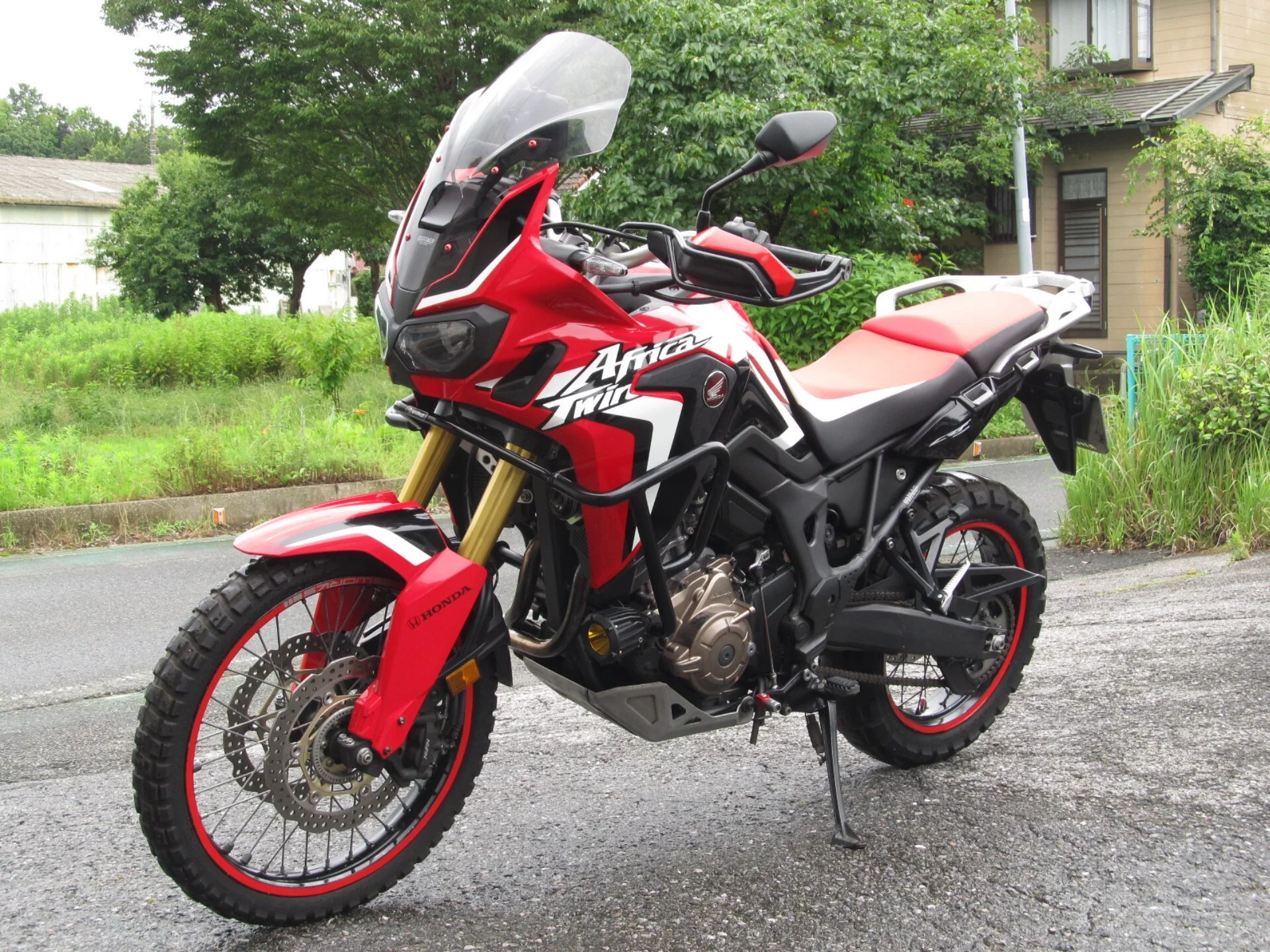 Honda CFR1000 AfricaTwin  с аукциона в Японии