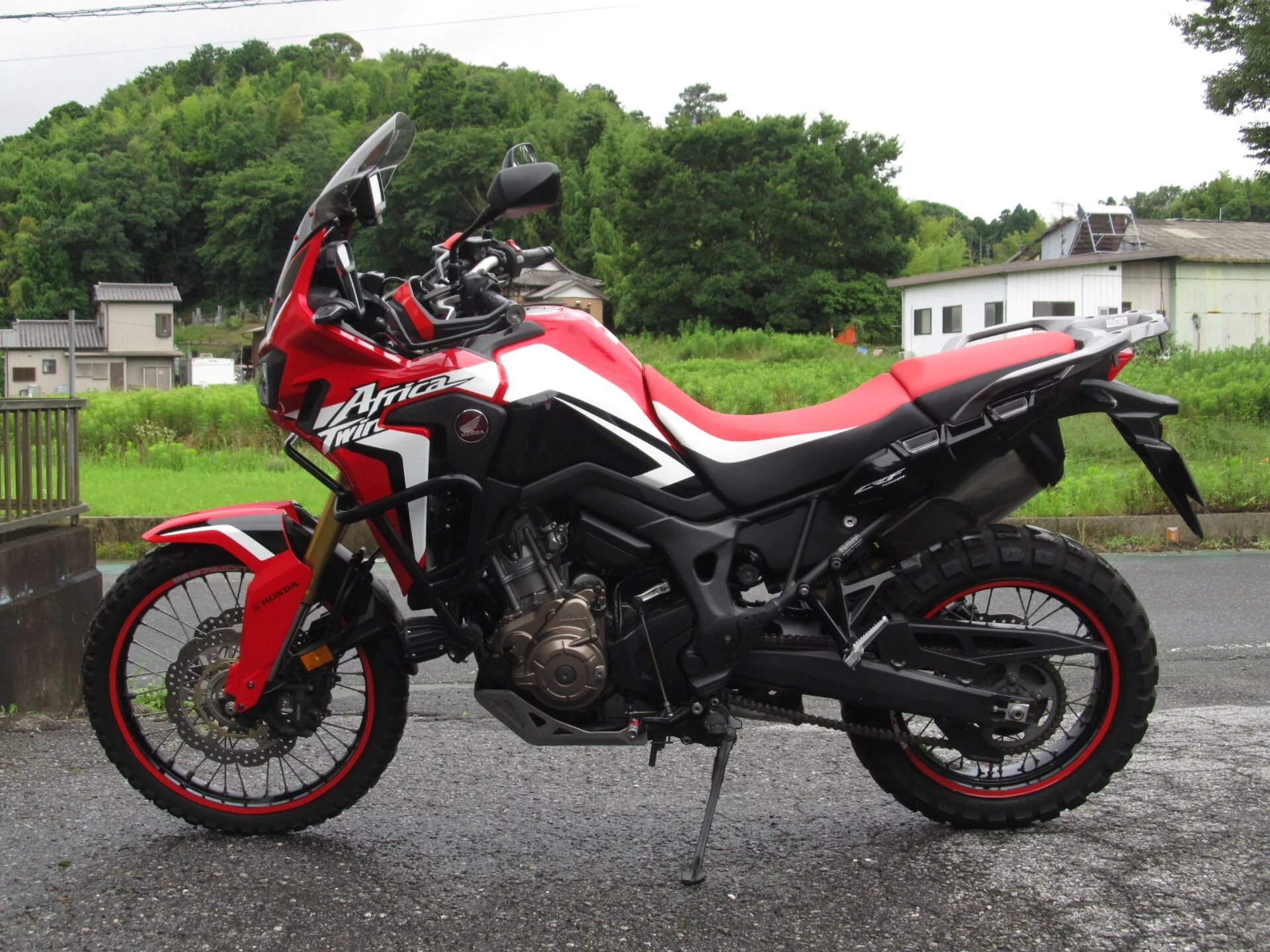 Honda CFR1000 AfricaTwin  с аукциона в Японии