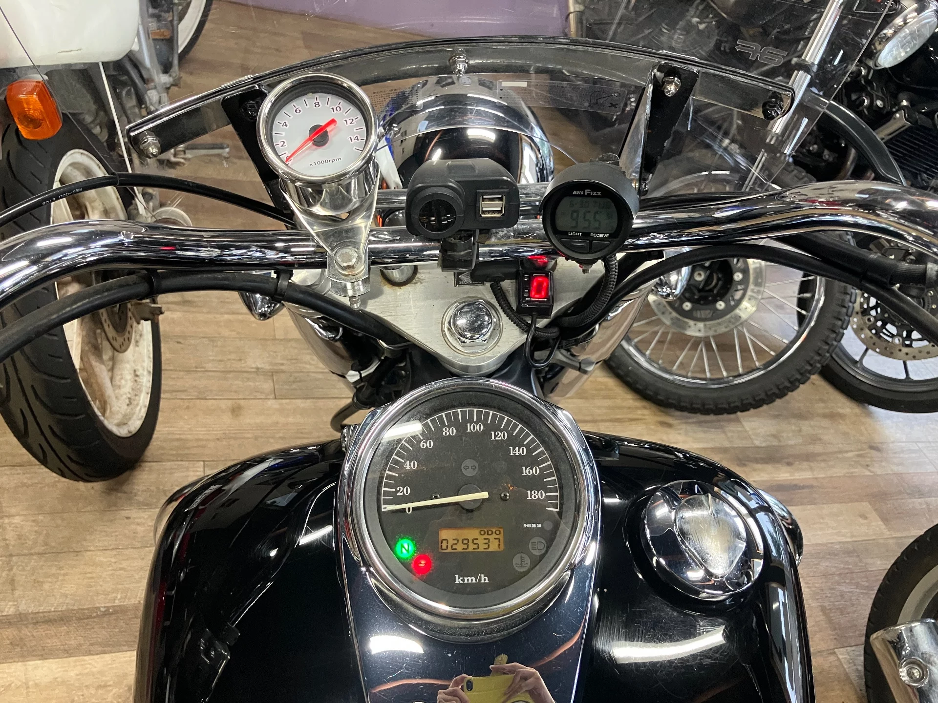 Honda SHADOW750  с аукциона в Японии