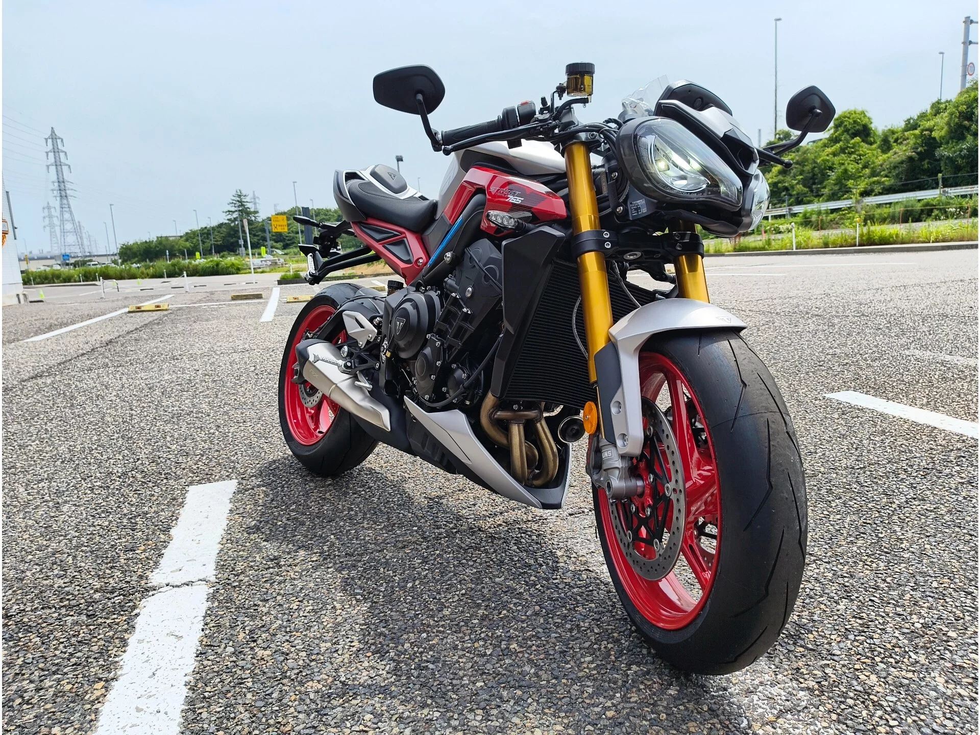 Triumph TRIUMPH  STREET  TRIPLE RX  с аукциона в Японии