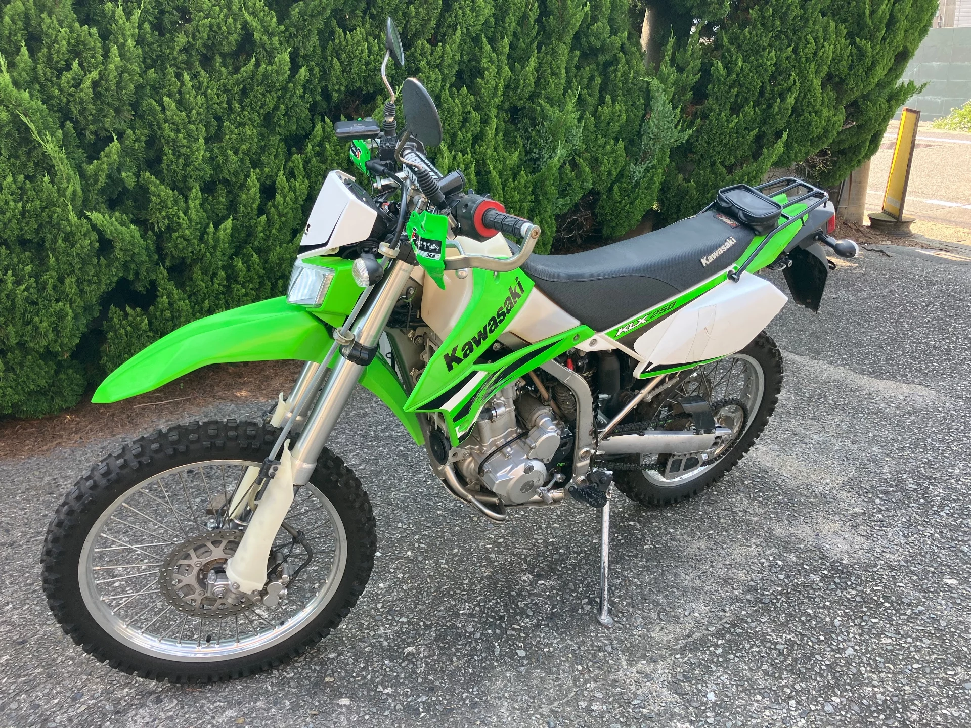 Kawasaki KLX250  с аукциона в Японии