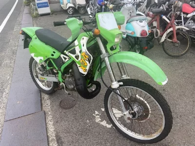 Мотоцикл из Японии Kawasaki KDX125SR