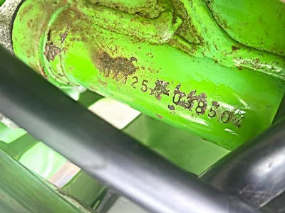 Kawasaki KDX125SR с аукционов Японии