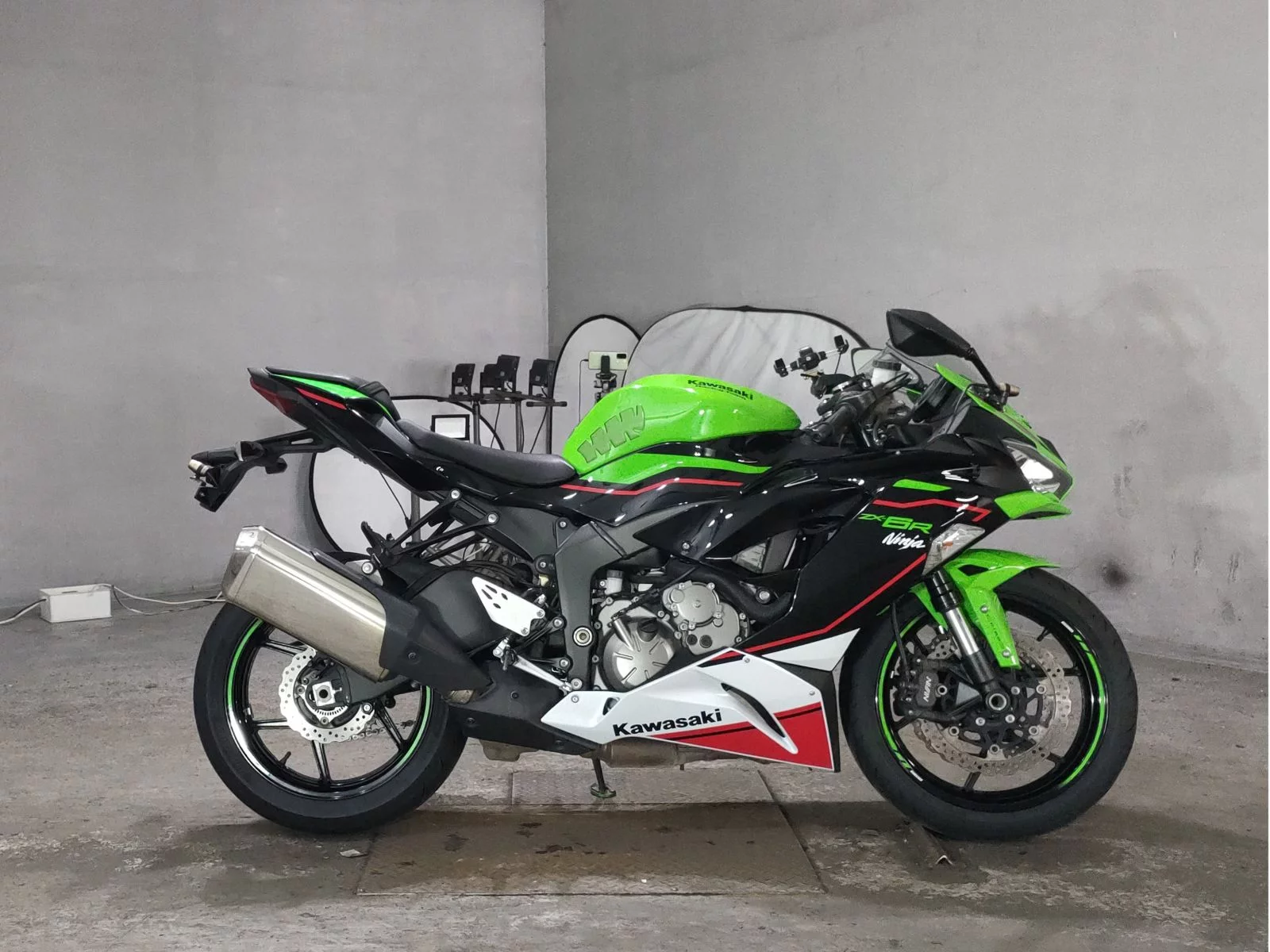 Kawasaki ZX-6R  с аукциона в Японии