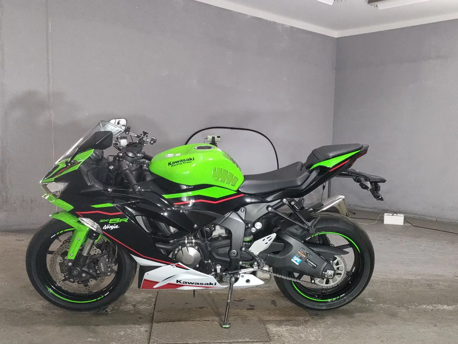 Kawasaki ZX-6R  с аукциона в Японии