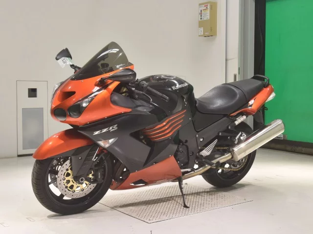 Kawasaki ZZR1400  с аукциона в Японии