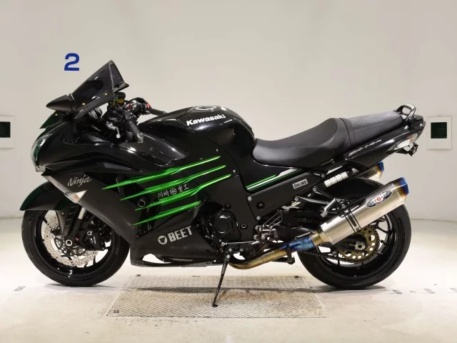 Kawasaki ZX-14RA  с аукциона в Японии