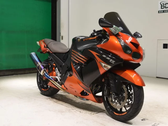 Kawasaki ZZR1400  с аукциона в Японии