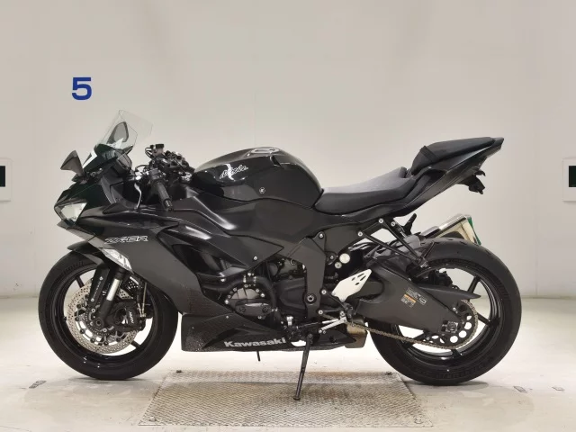 Kawasaki ZX-6RA  с аукциона в Японии
