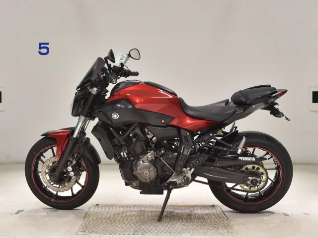 Yamaha MT-07A  с аукциона в Японии
