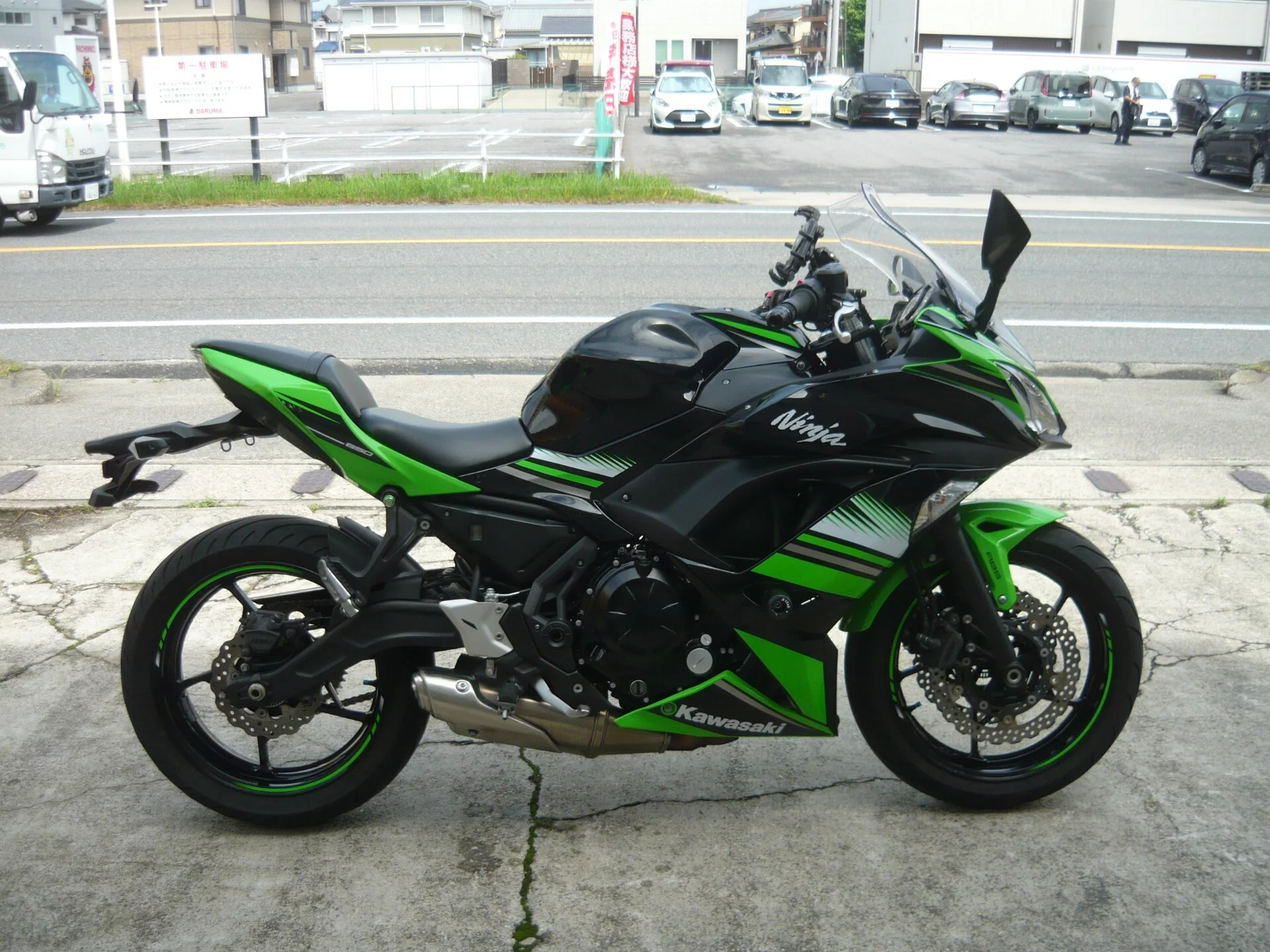 Kawasaki Ninja 650 ABS  с аукциона в Японии