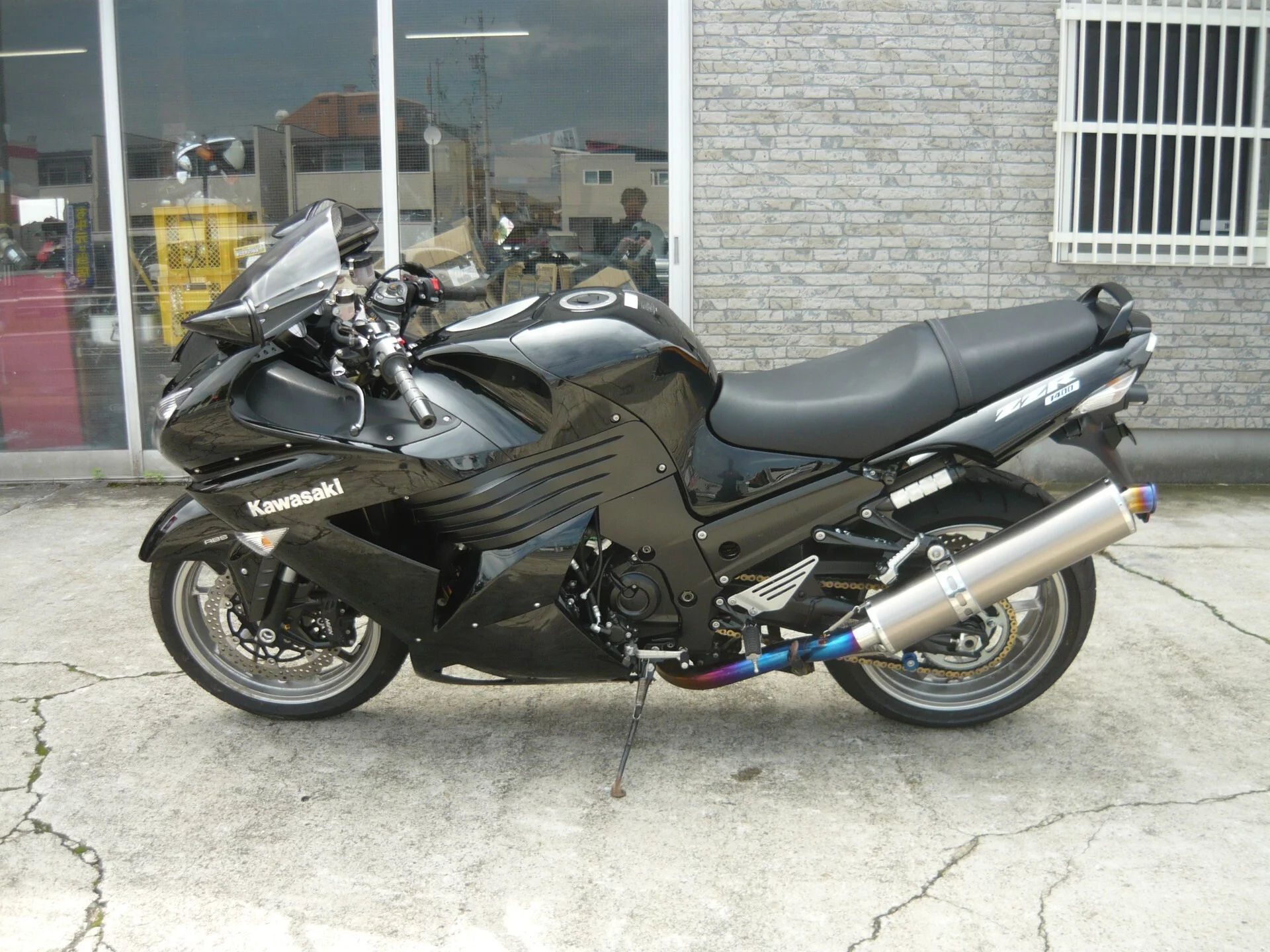 Kawasaki ZZR1400ABS  с аукциона в Японии