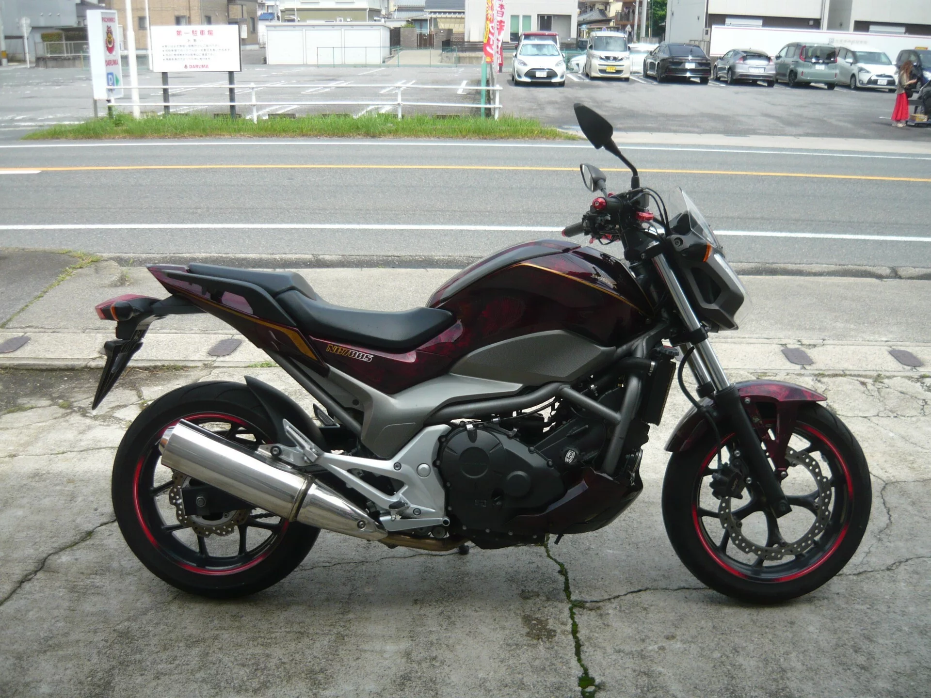 Honda NC700S  с аукциона в Японии