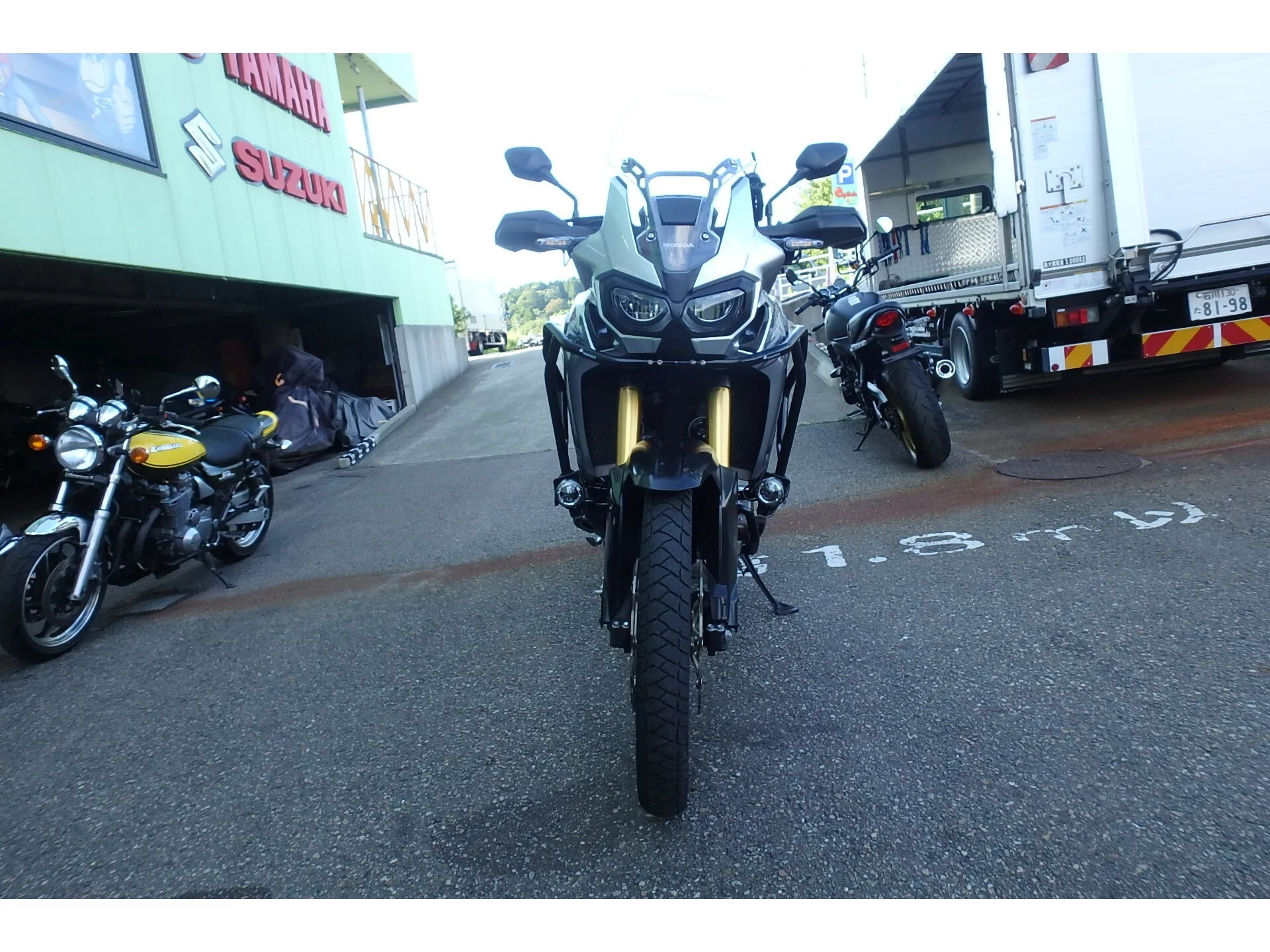 Honda CFR1000 AfricaTwin  с аукциона в Японии