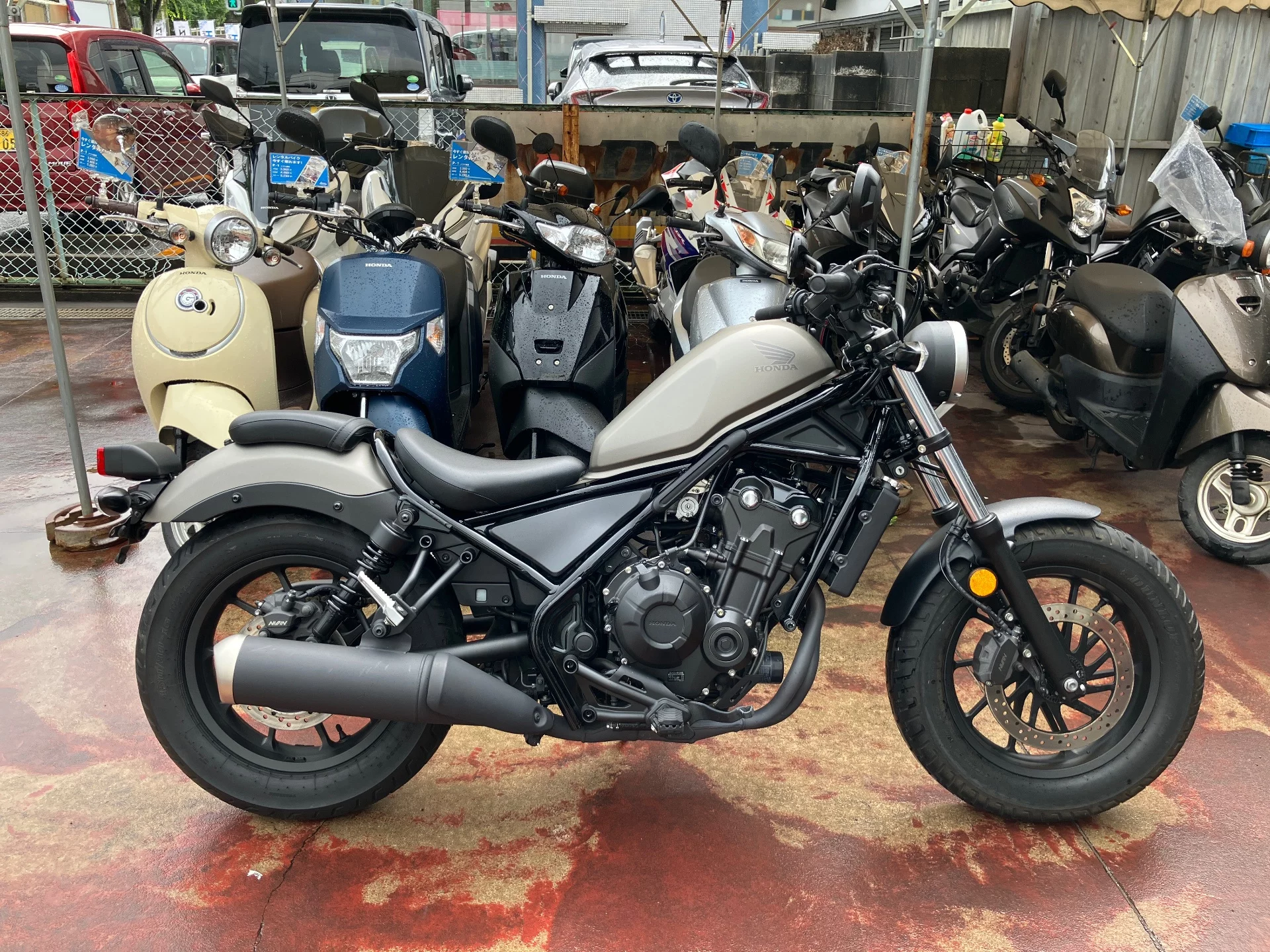 Honda REBEL 500  с аукциона в Японии