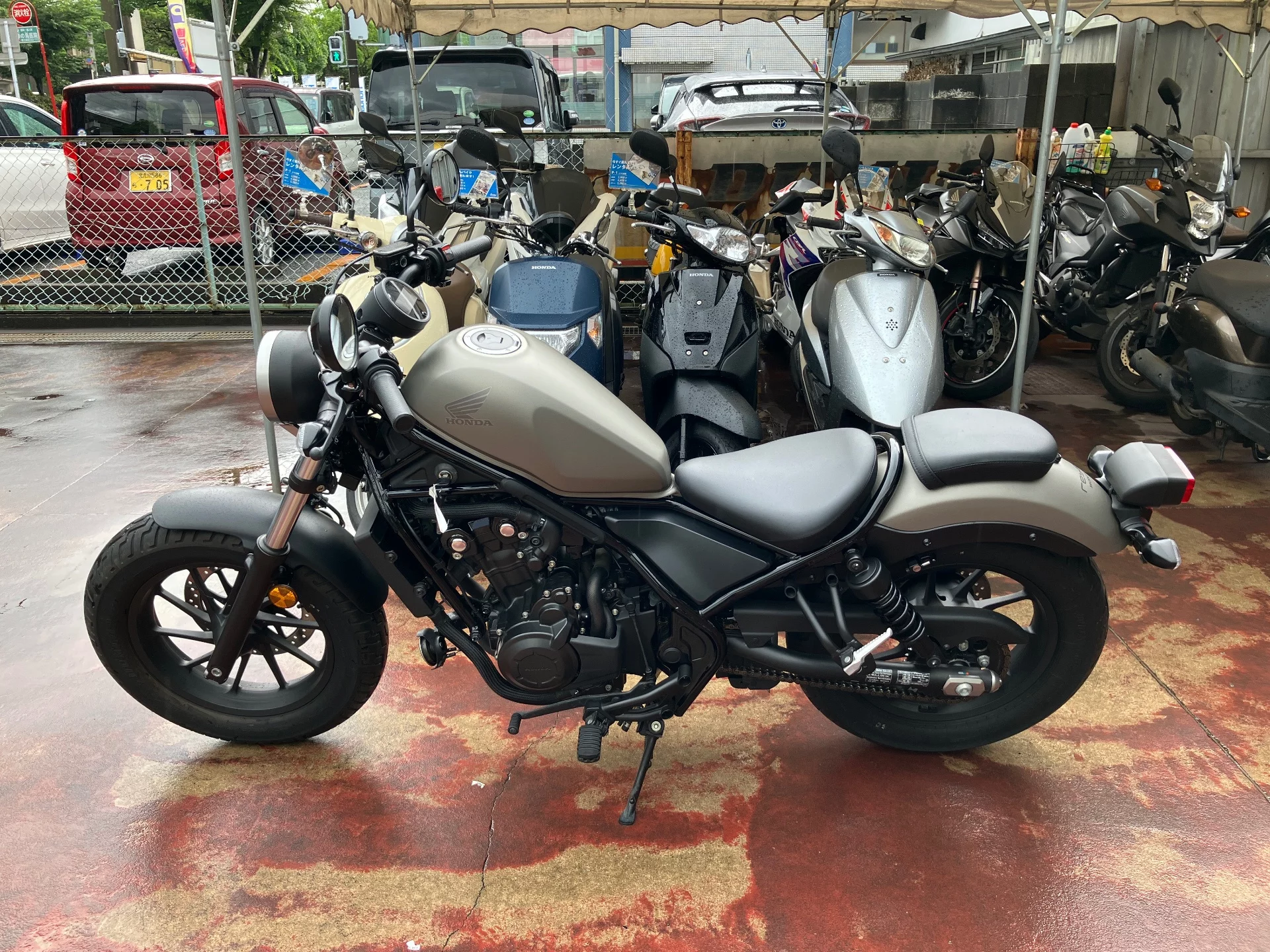 Honda REBEL 500  с аукциона в Японии