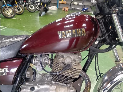 Yamaha SR250 с аукционов Японии