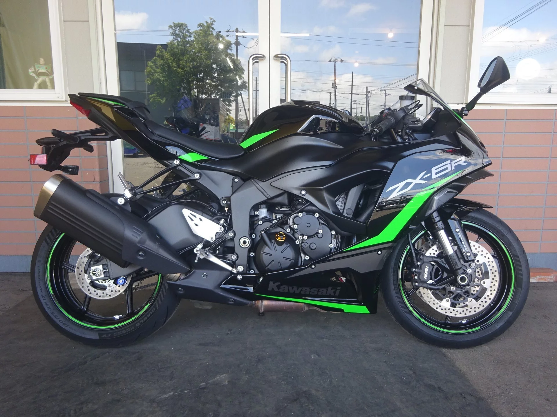 Kawasaki NINJA ZX-6R  с аукциона в Японии