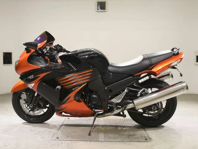 Kawasaki ZZR1400  с аукциона в Японии