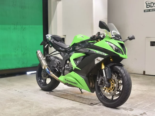 Kawasaki ZX-6RA  с аукциона в Японии