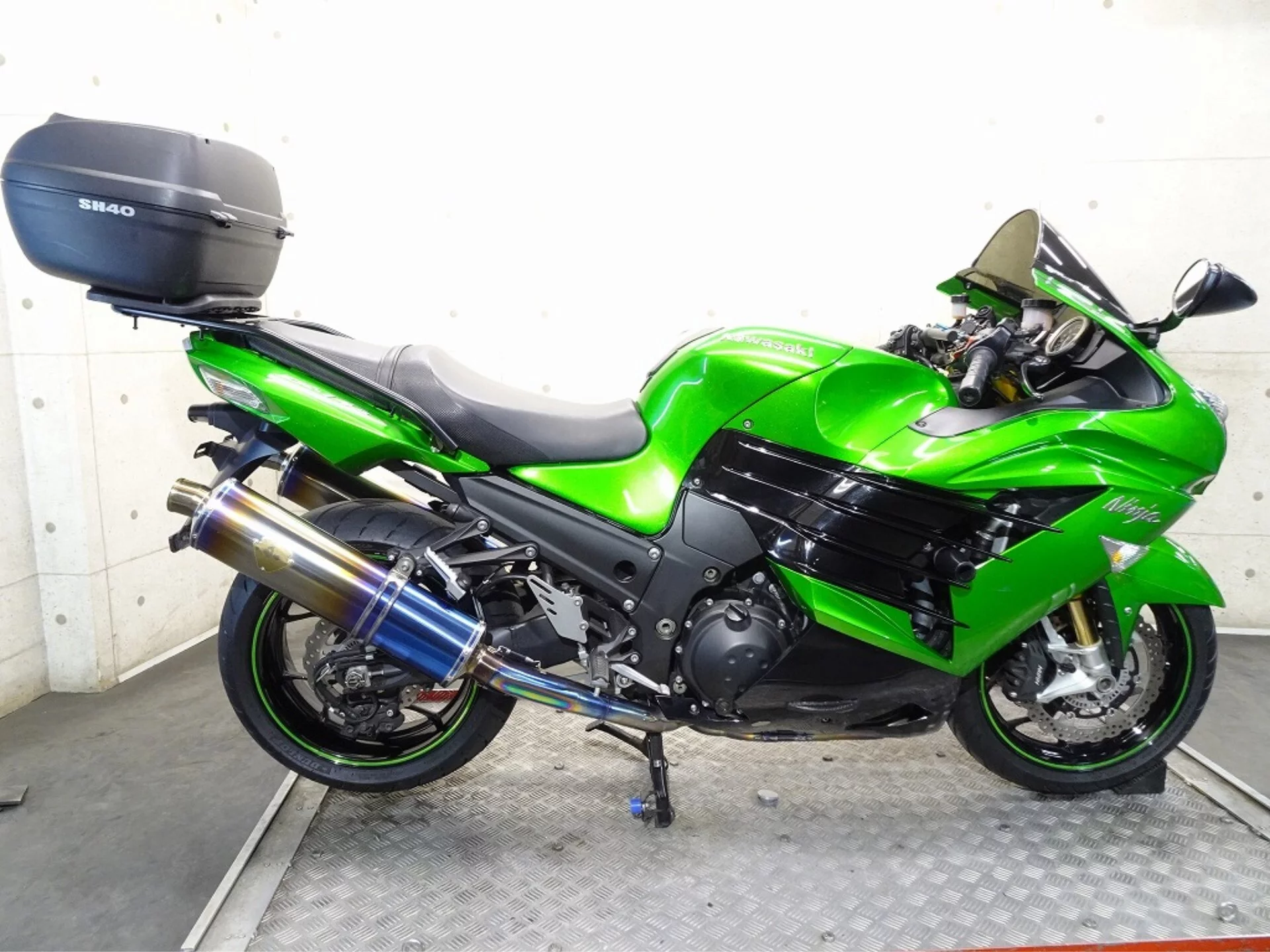 Kawasaki NINJA ZX-14R  с аукциона в Японии