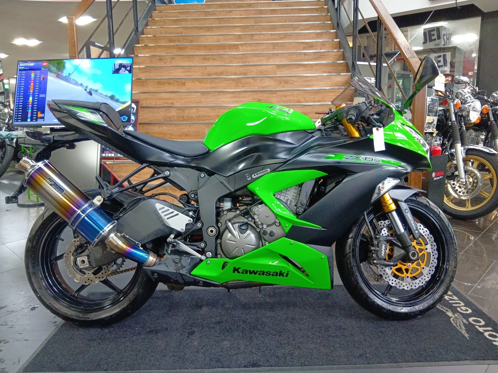 Kawasaki NINJA ZX-6R ABS  с аукциона в Японии