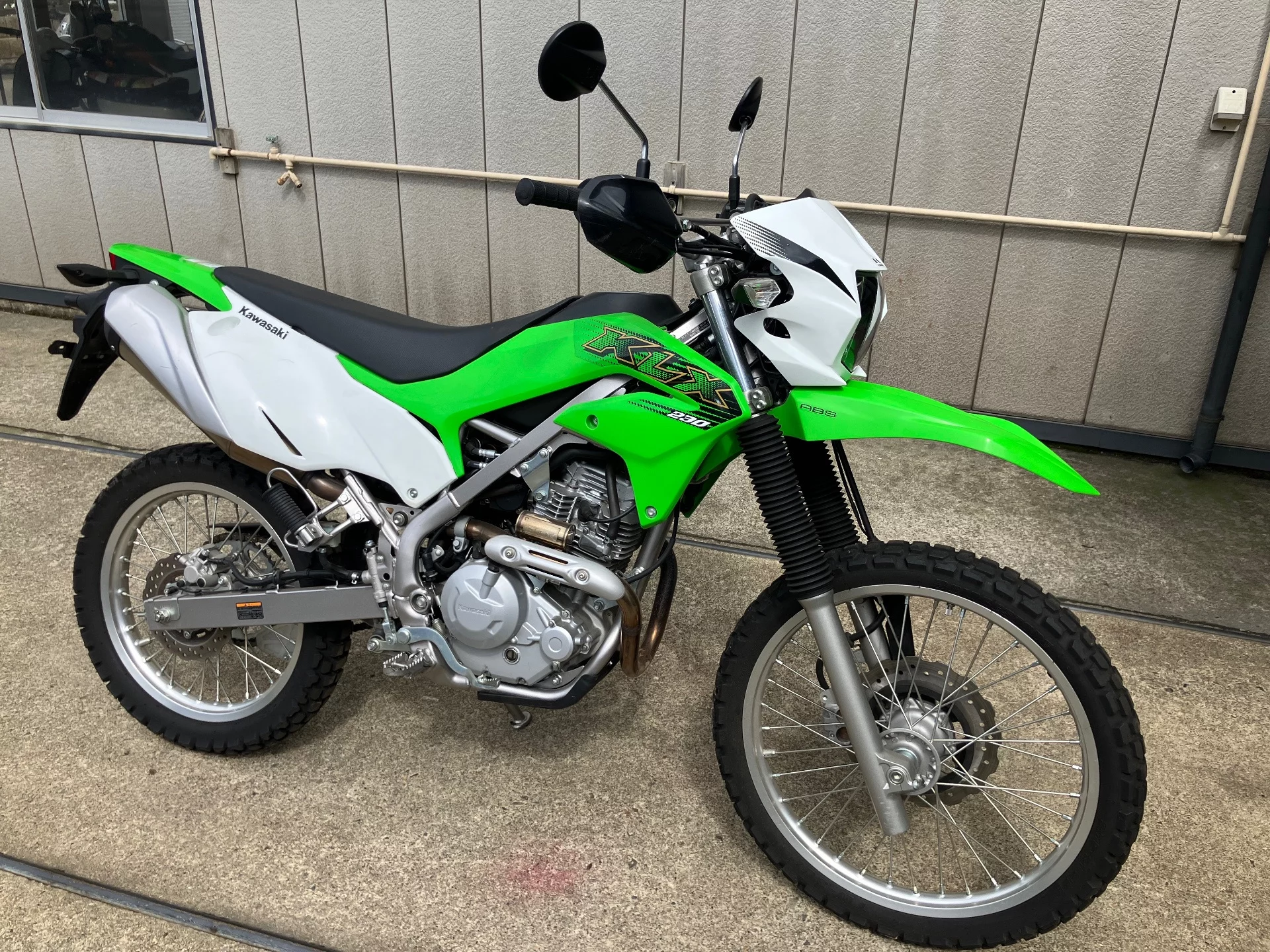 Kawasaki KLX230  с аукциона в Японии