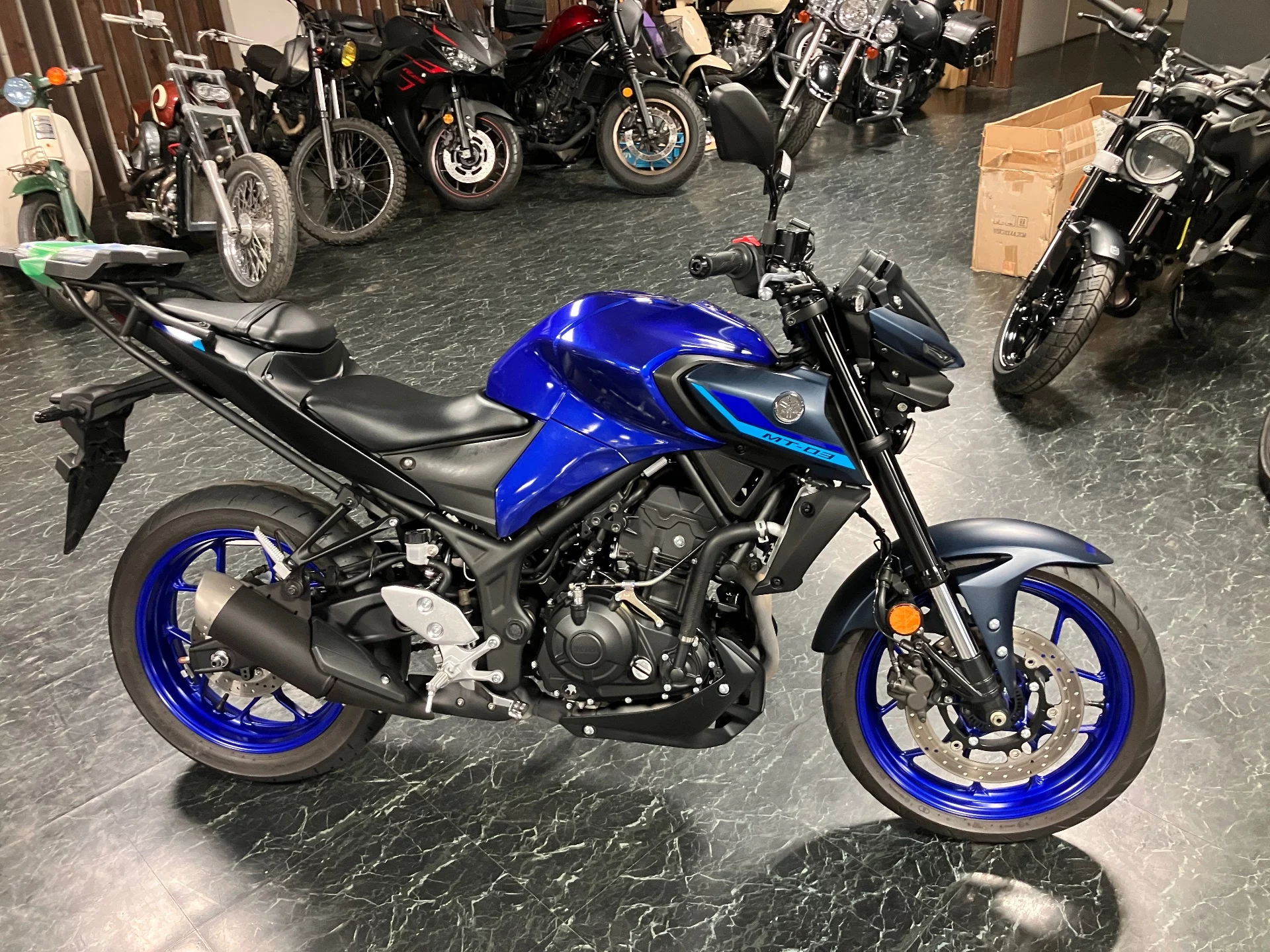 Yamaha MT-03  с аукциона в Японии