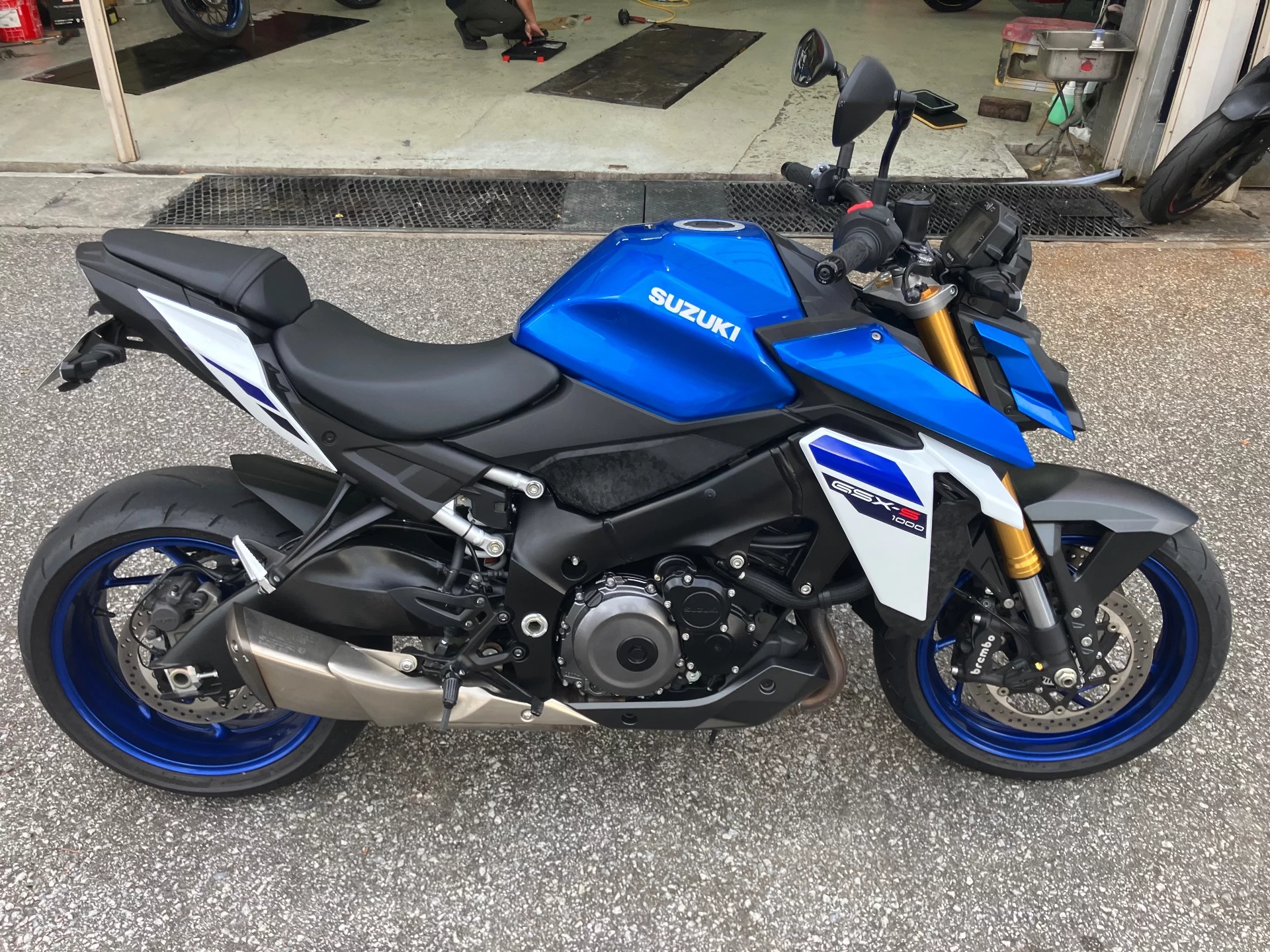 Suzuki GSX-S1000  с аукциона в Японии