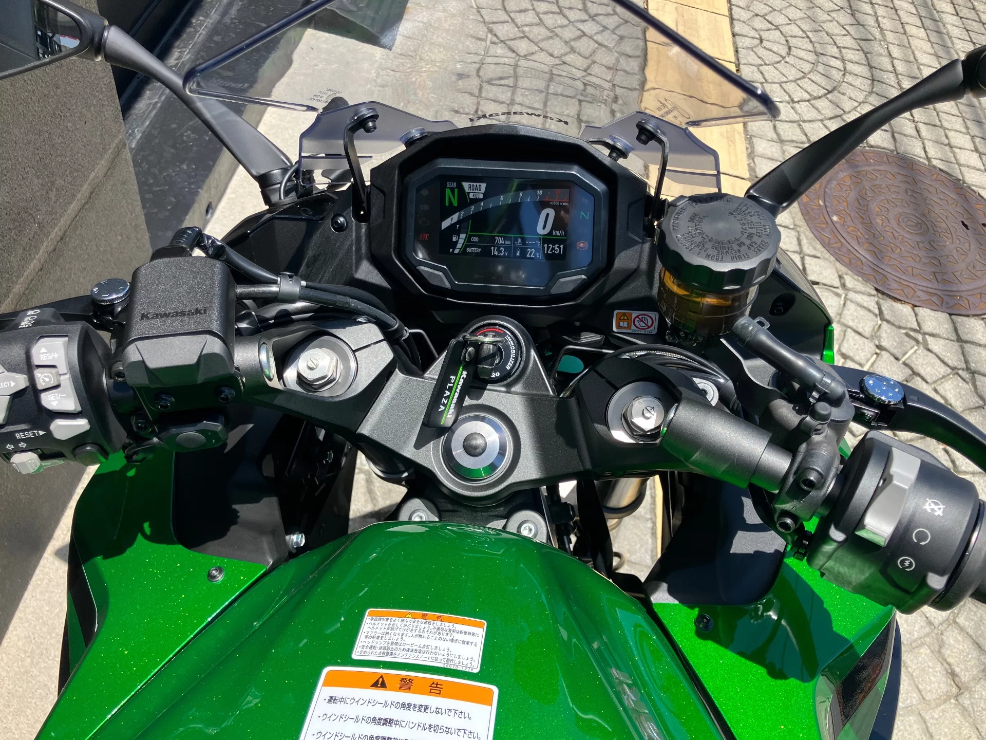 Kawasaki Ninja 1100SX  с аукциона в Японии