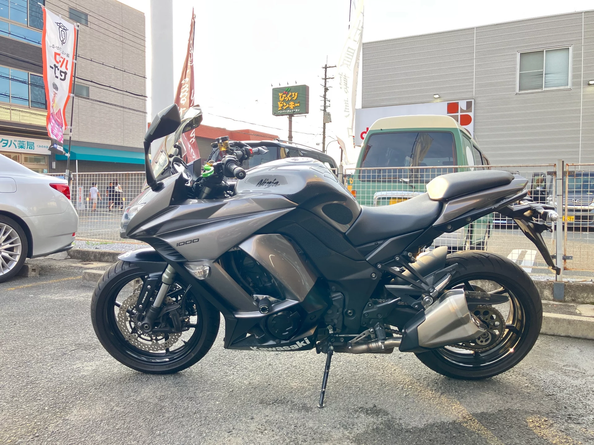 Kawasaki Z1000SX ABS  с аукциона в Японии