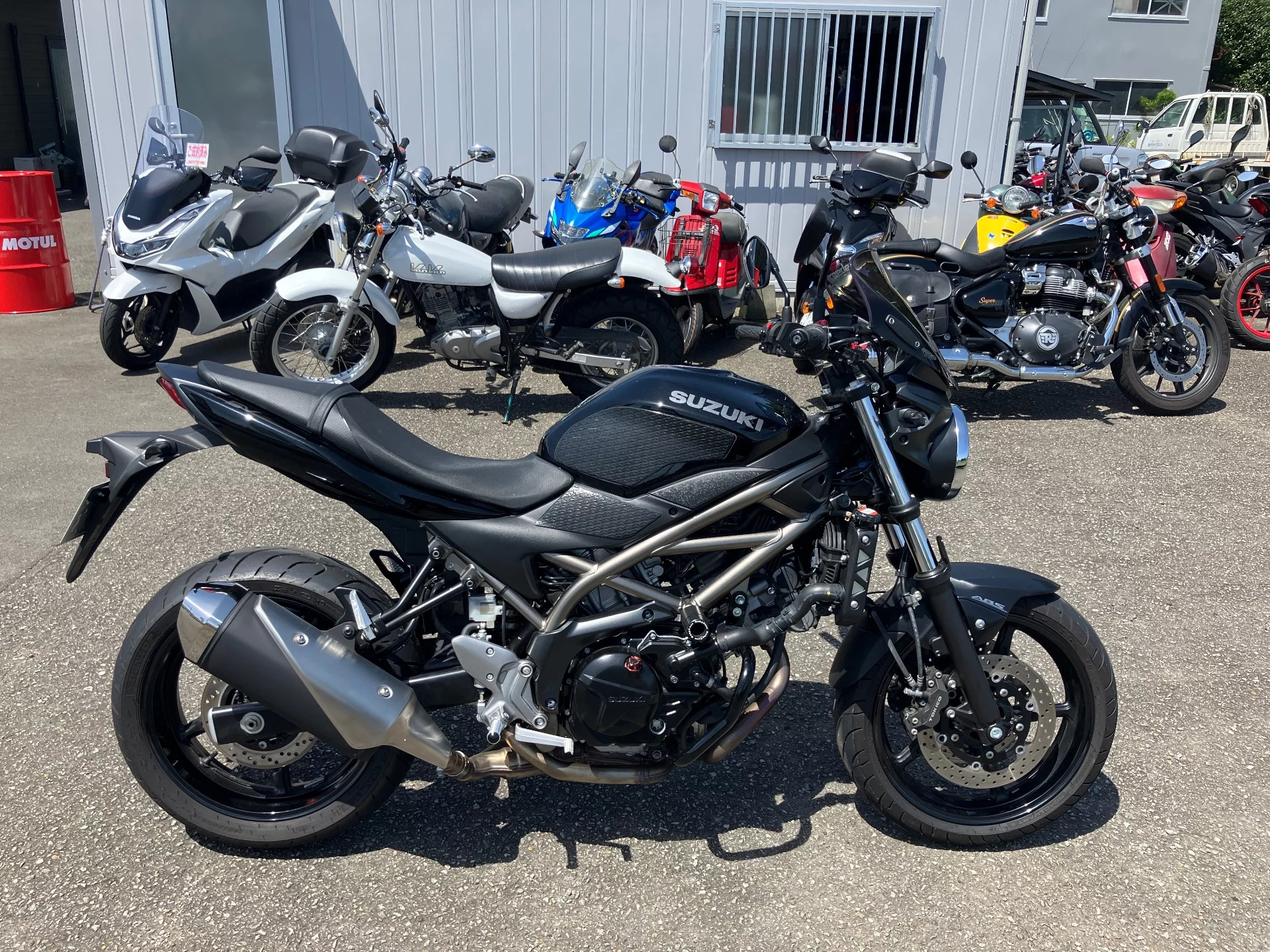 Suzuki SV650 ABS  с аукциона в Японии