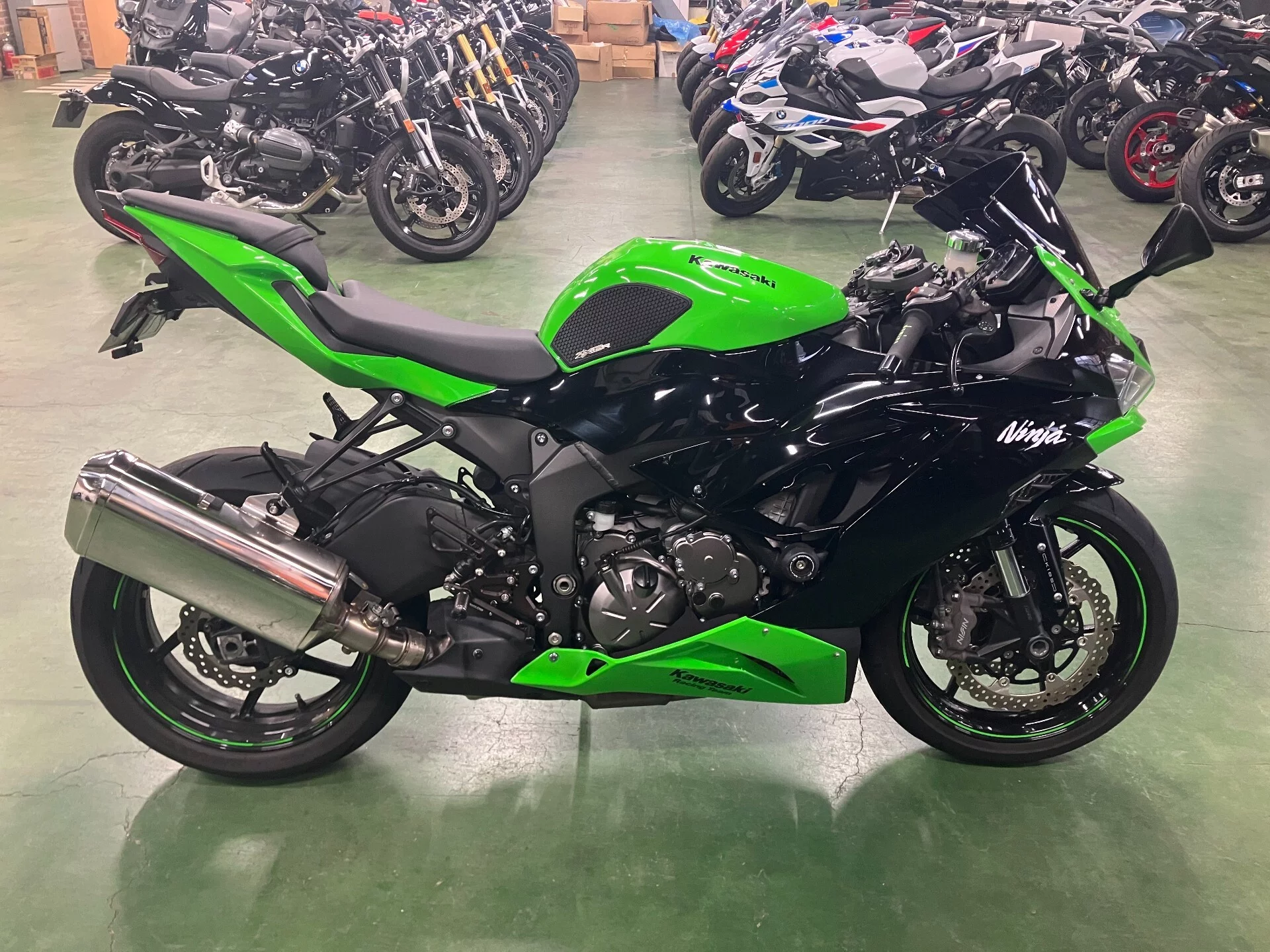 Kawasaki NINJA ZX-6R  с аукциона в Японии