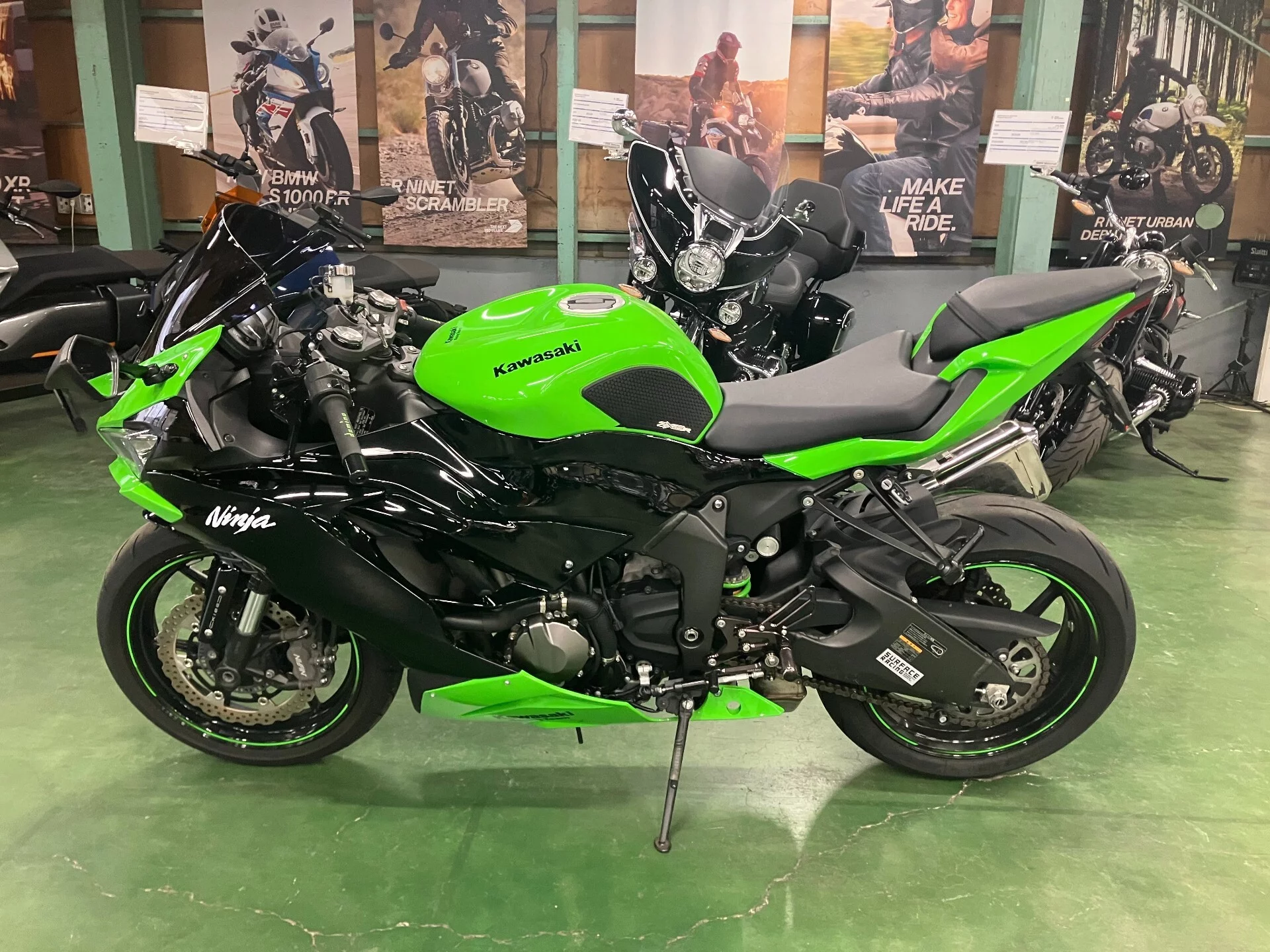 Kawasaki NINJA ZX-6R  с аукциона в Японии