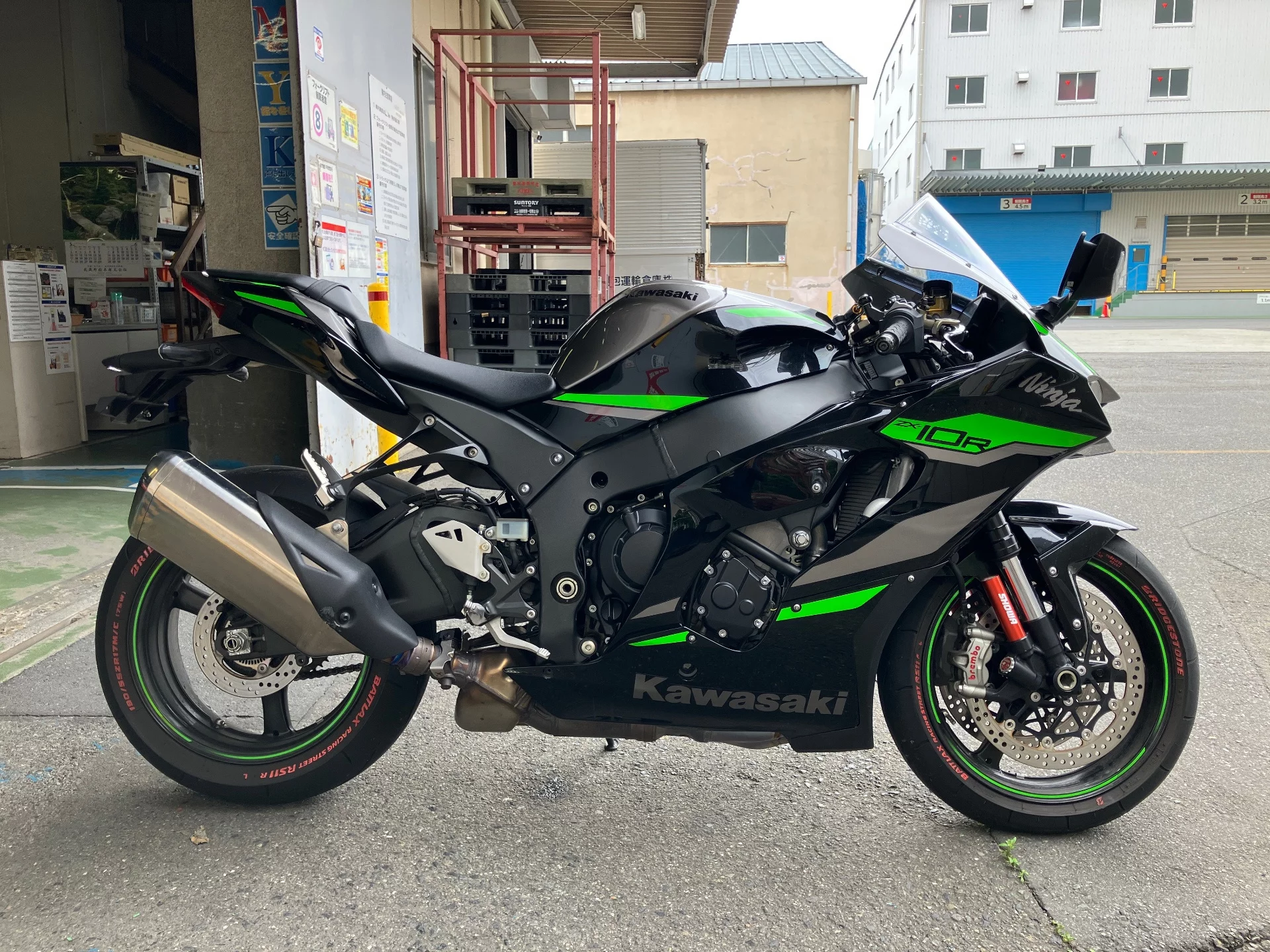 Kawasaki NINJA ZX-10R  с аукциона в Японии