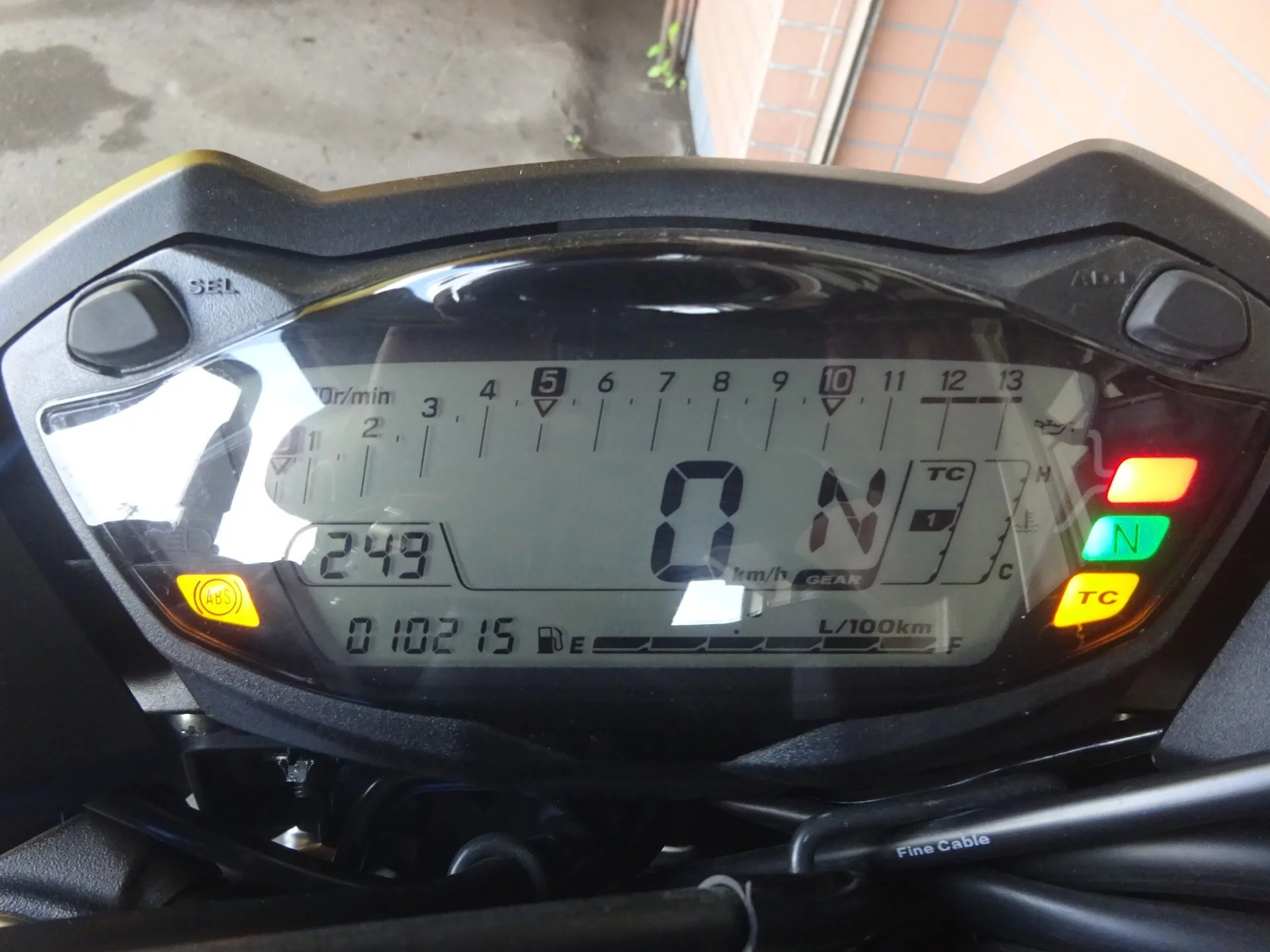 Suzuki GSX-S1000  с аукциона в Японии