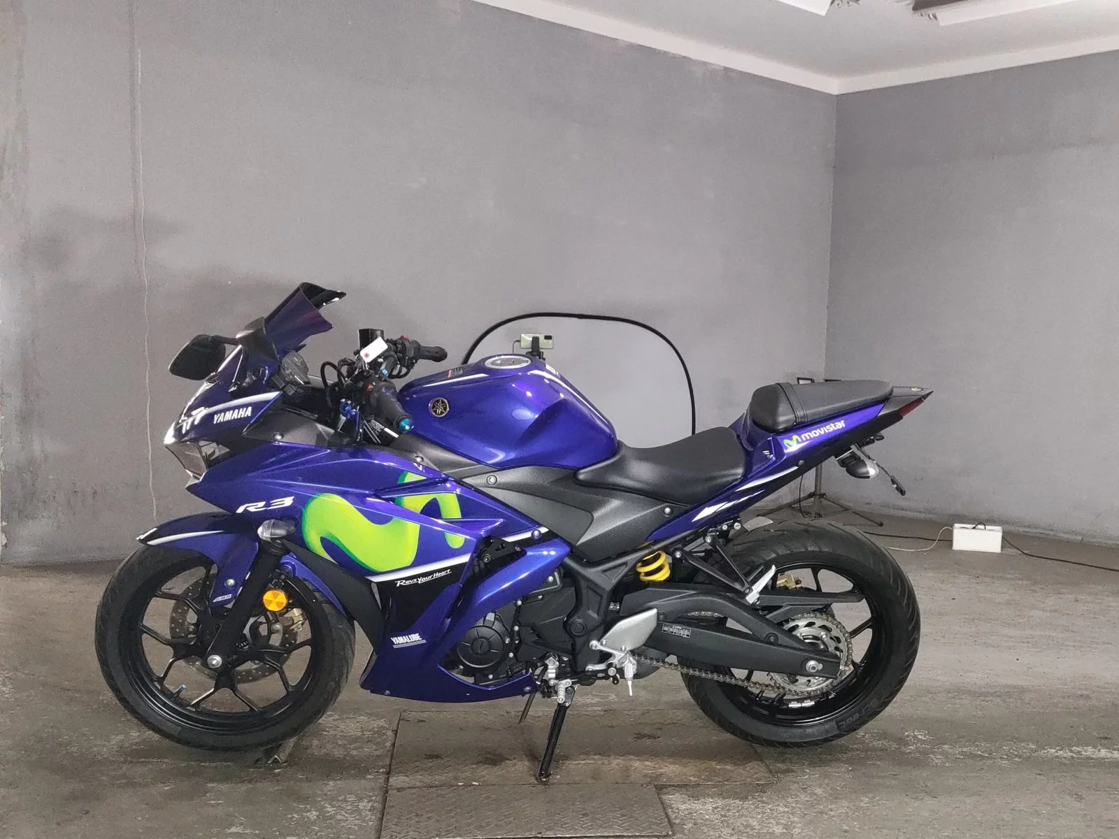 Yamaha YZF-R3  с аукциона в Японии