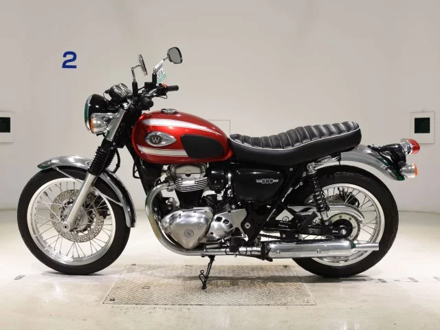 Kawasaki W800-2  с аукциона в Японии