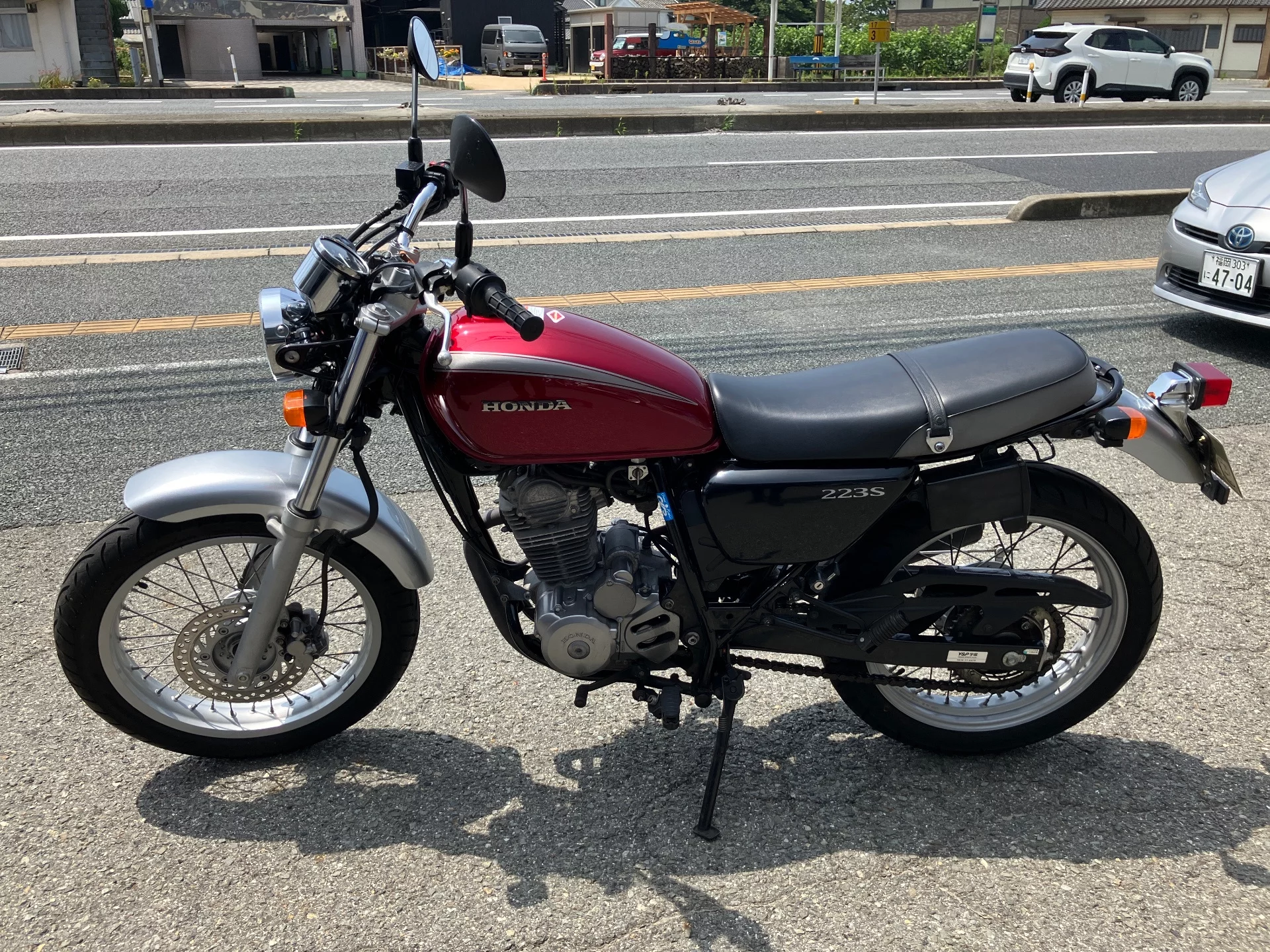 Honda CB223S  с аукциона в Японии
