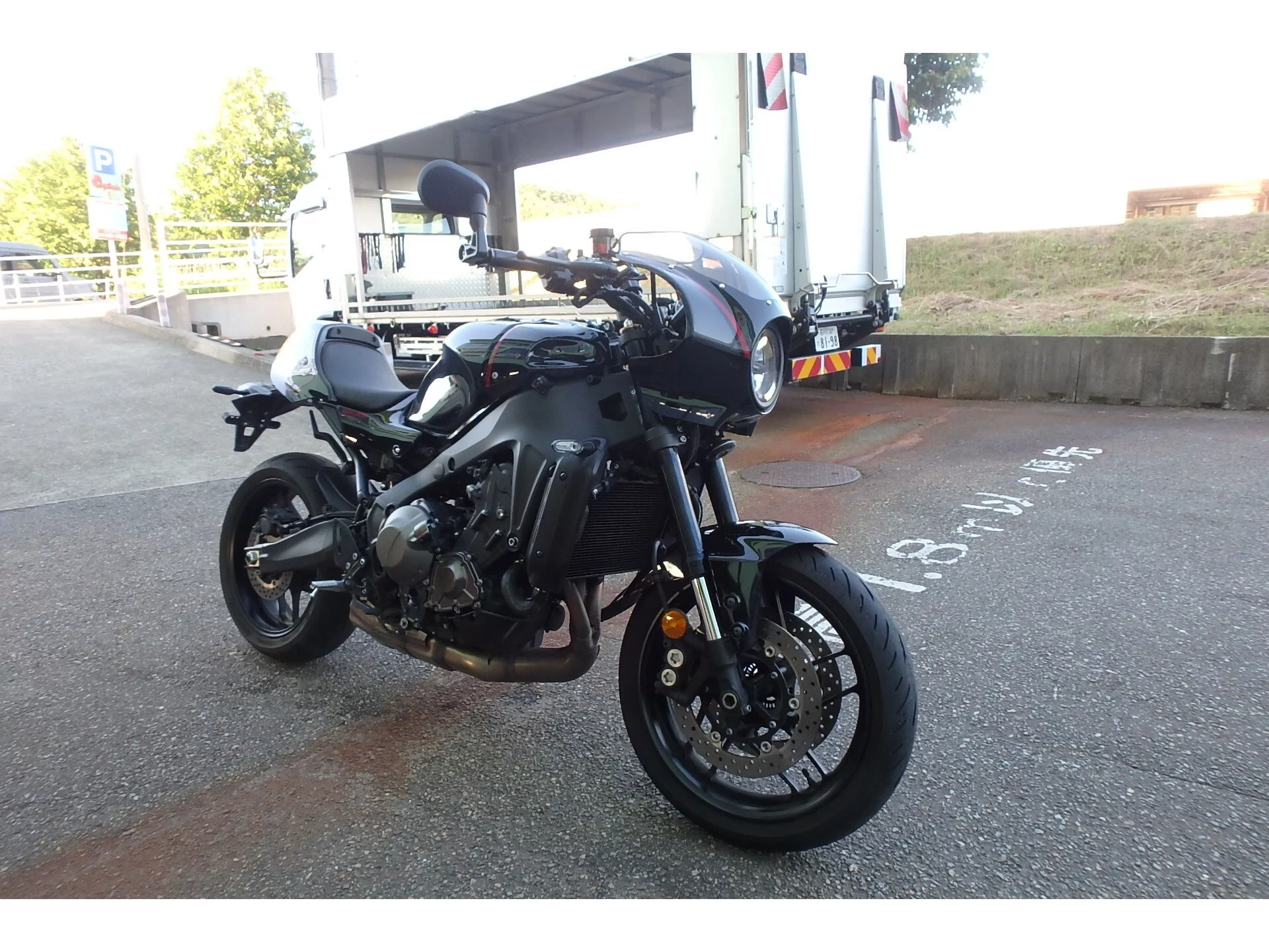 Yamaha XSR900  с аукциона в Японии