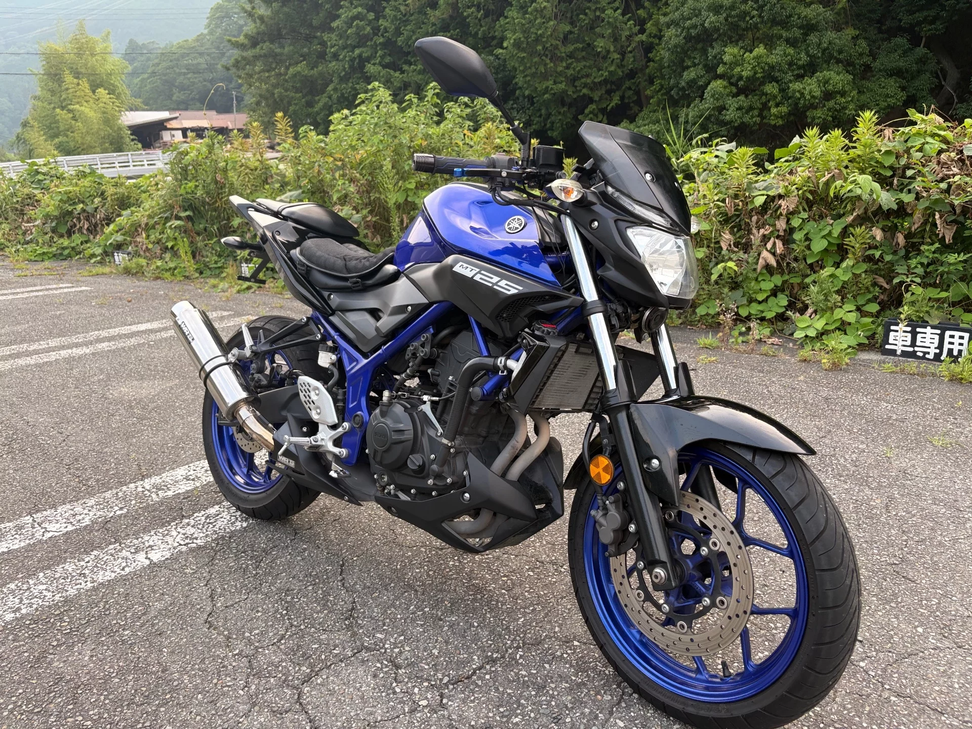 Yamaha MT-25  с аукциона в Японии