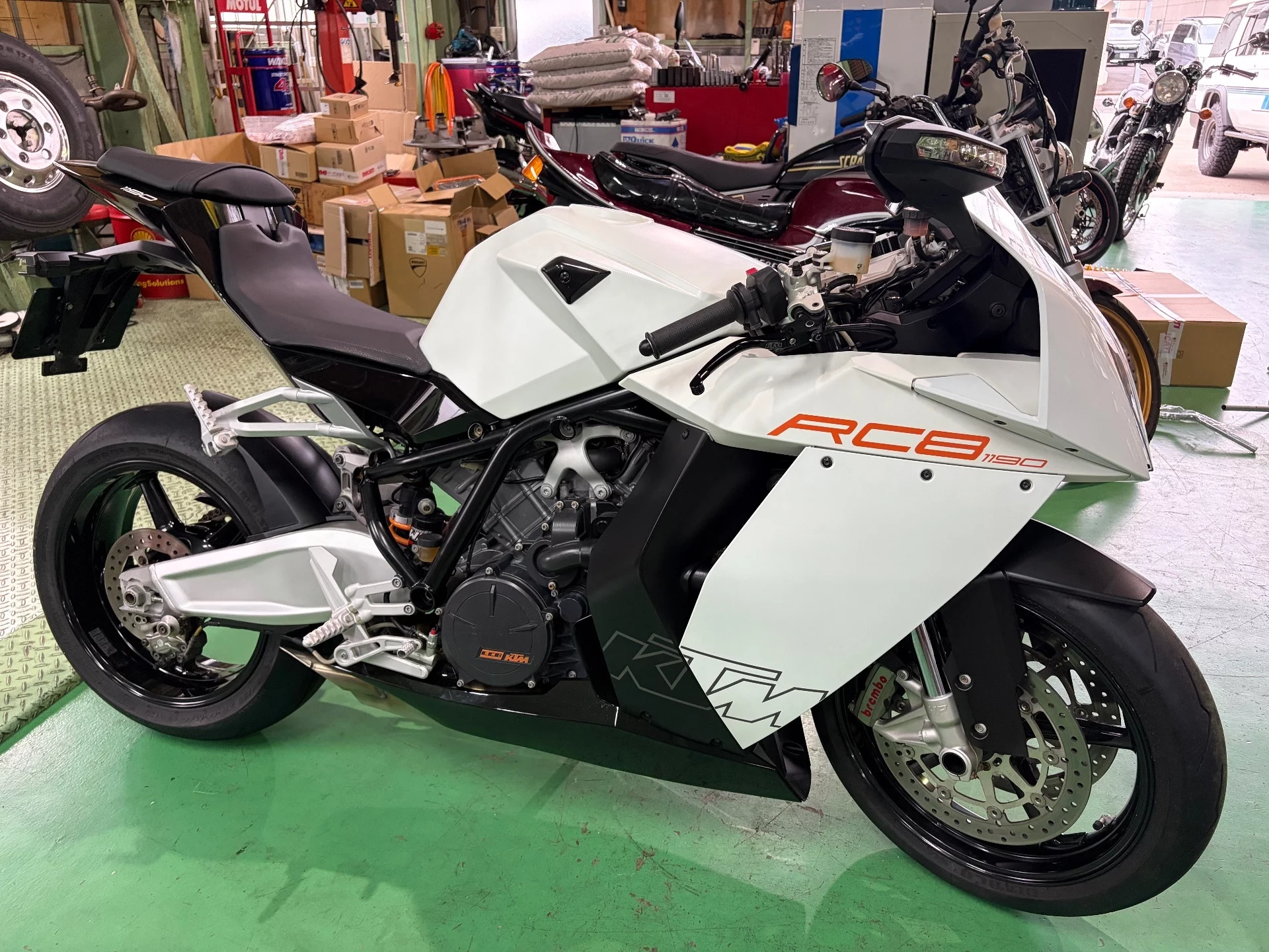 KTM KTM 1190 RC8  с аукциона в Японии